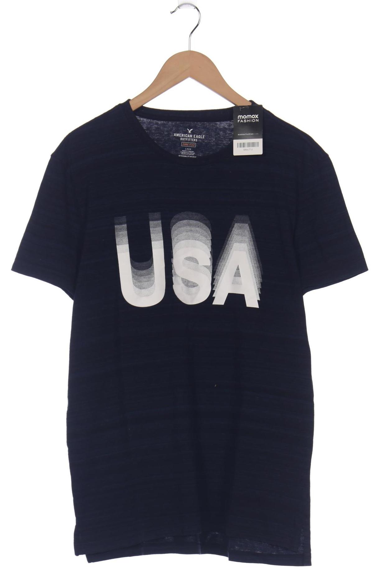 

American Eagle Outfitters Herren T-Shirt, marineblau, Gr. 52