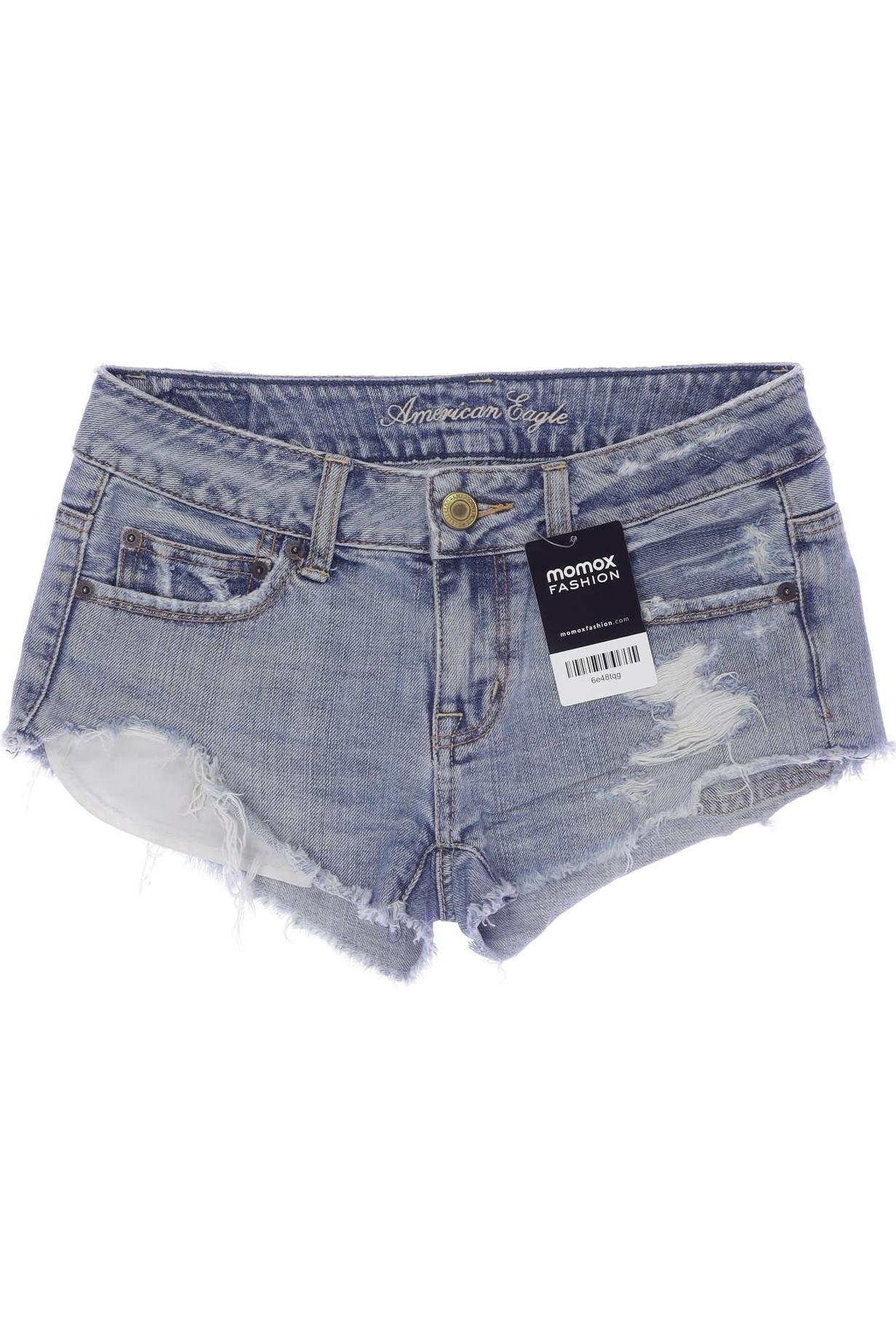 

American Eagle Outfitters Damen Shorts, hellblau, Gr. 28