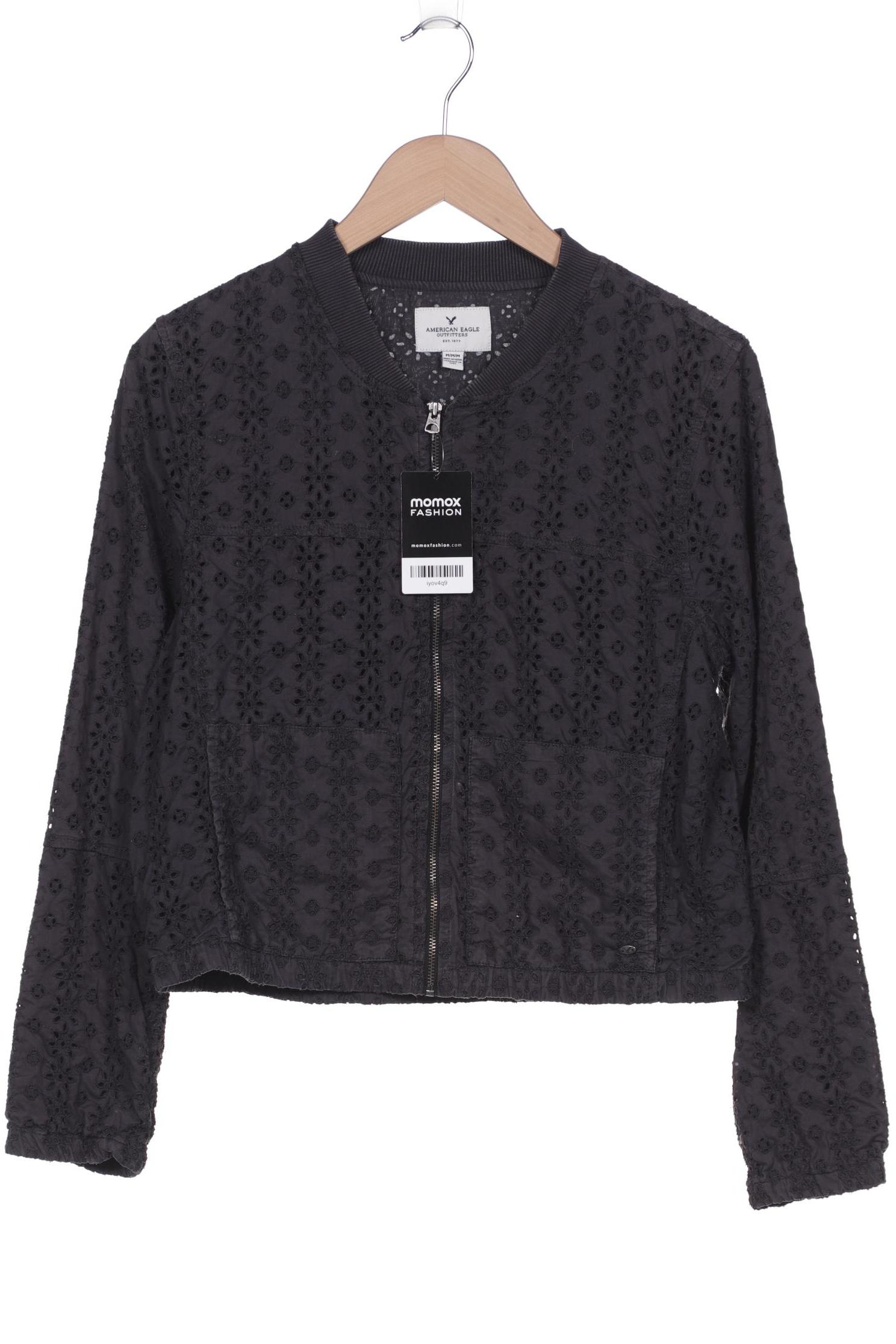 

American Eagle Outfitters Damen Strickjacke, grau