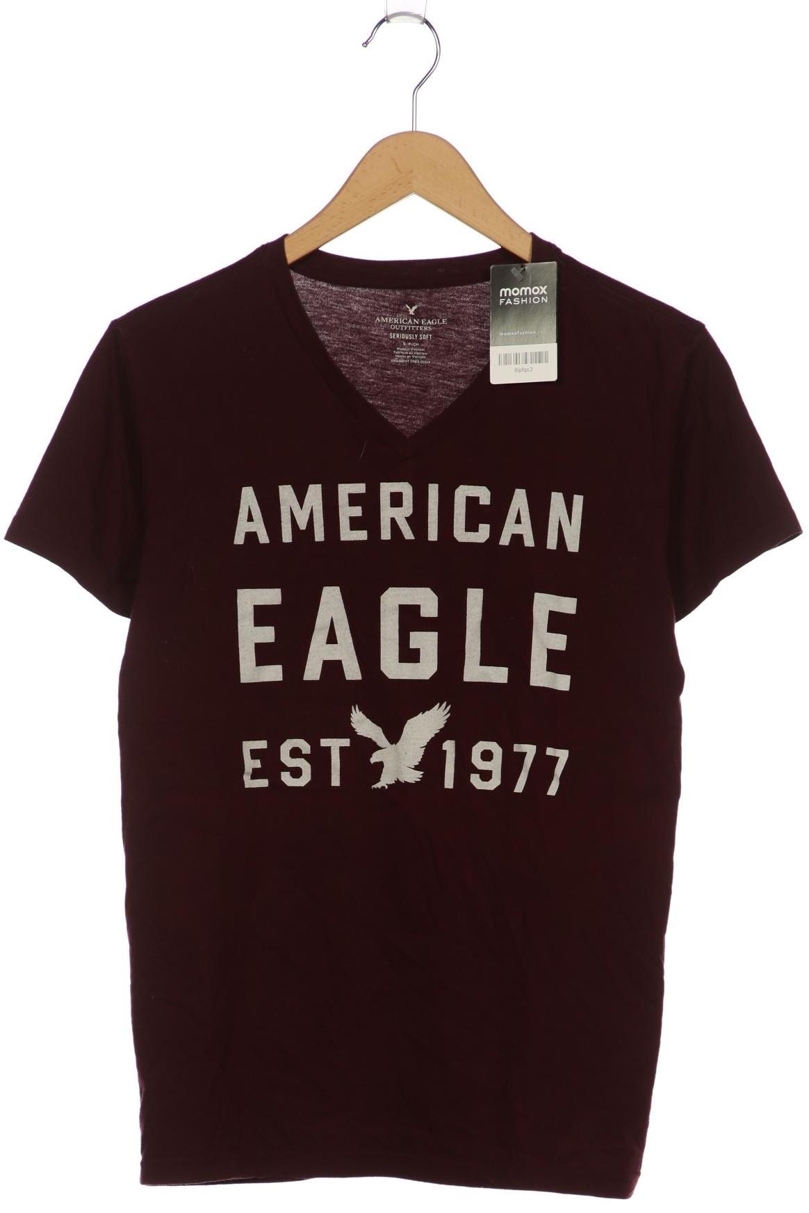

American Eagle Outfitters Damen T-Shirt, bordeaux, Gr. 36