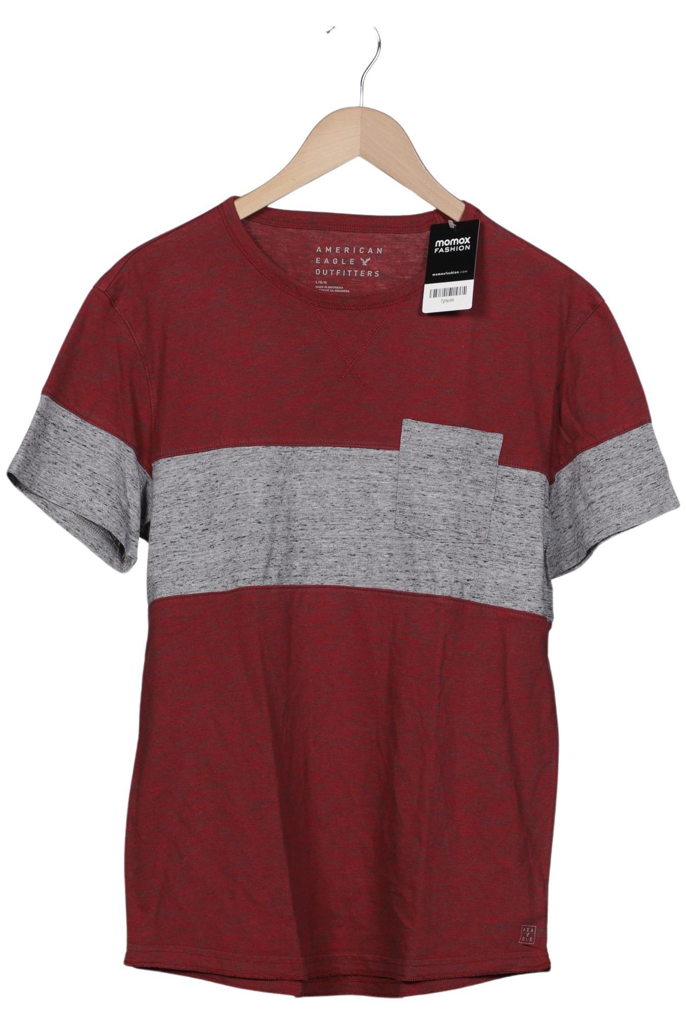 

American Eagle Outfitters Herren T-Shirt, bordeaux, Gr. 52