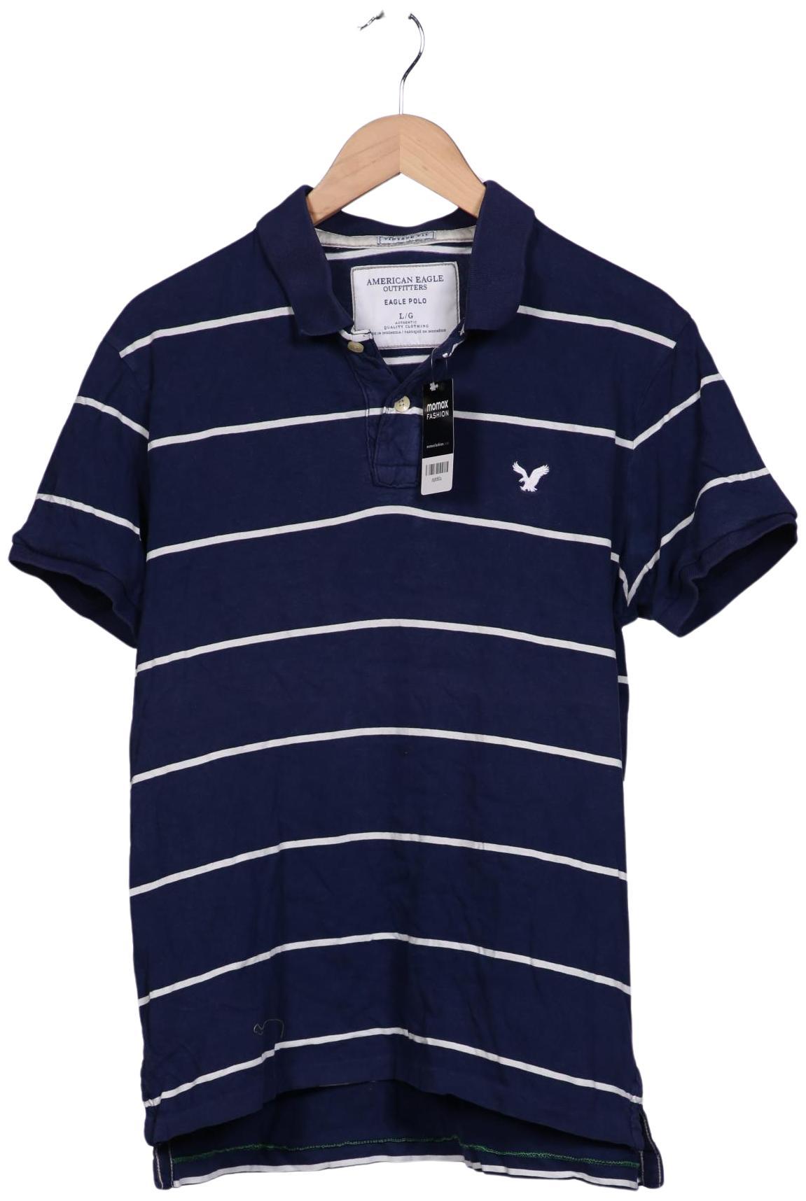 

American Eagle Outfitters Herren Poloshirt, marineblau, Gr. 52