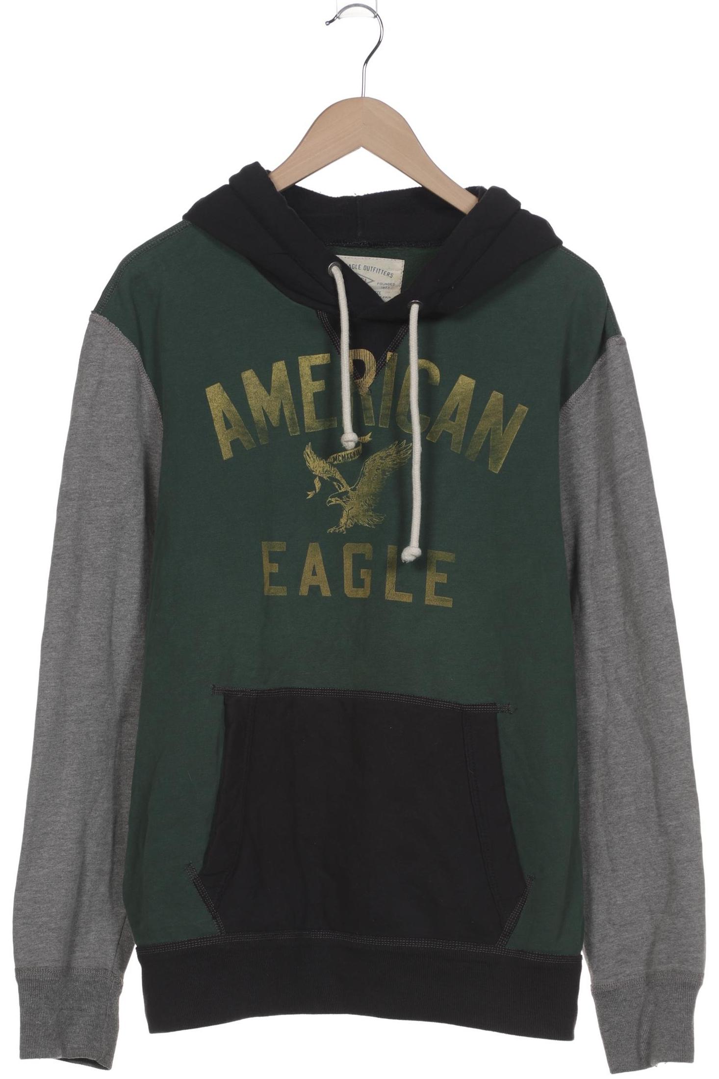 

American Eagle Outfitters Herren Kapuzenpullover, grün, Gr. 52