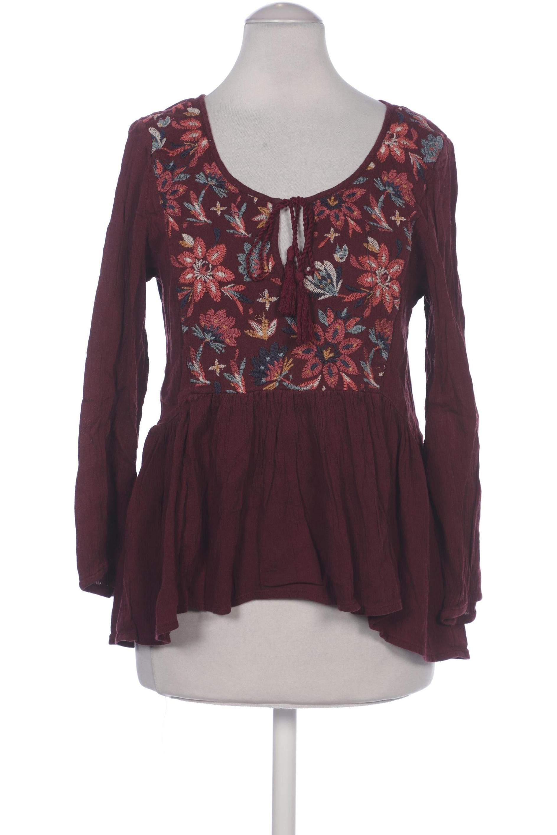 

American Eagle Outfitters Damen Bluse, bordeaux, Gr. 34