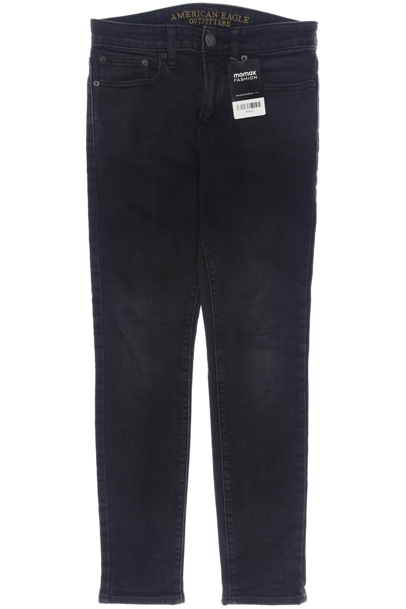 

American Eagle Outfitters Damen Jeans, grau, Gr. 28