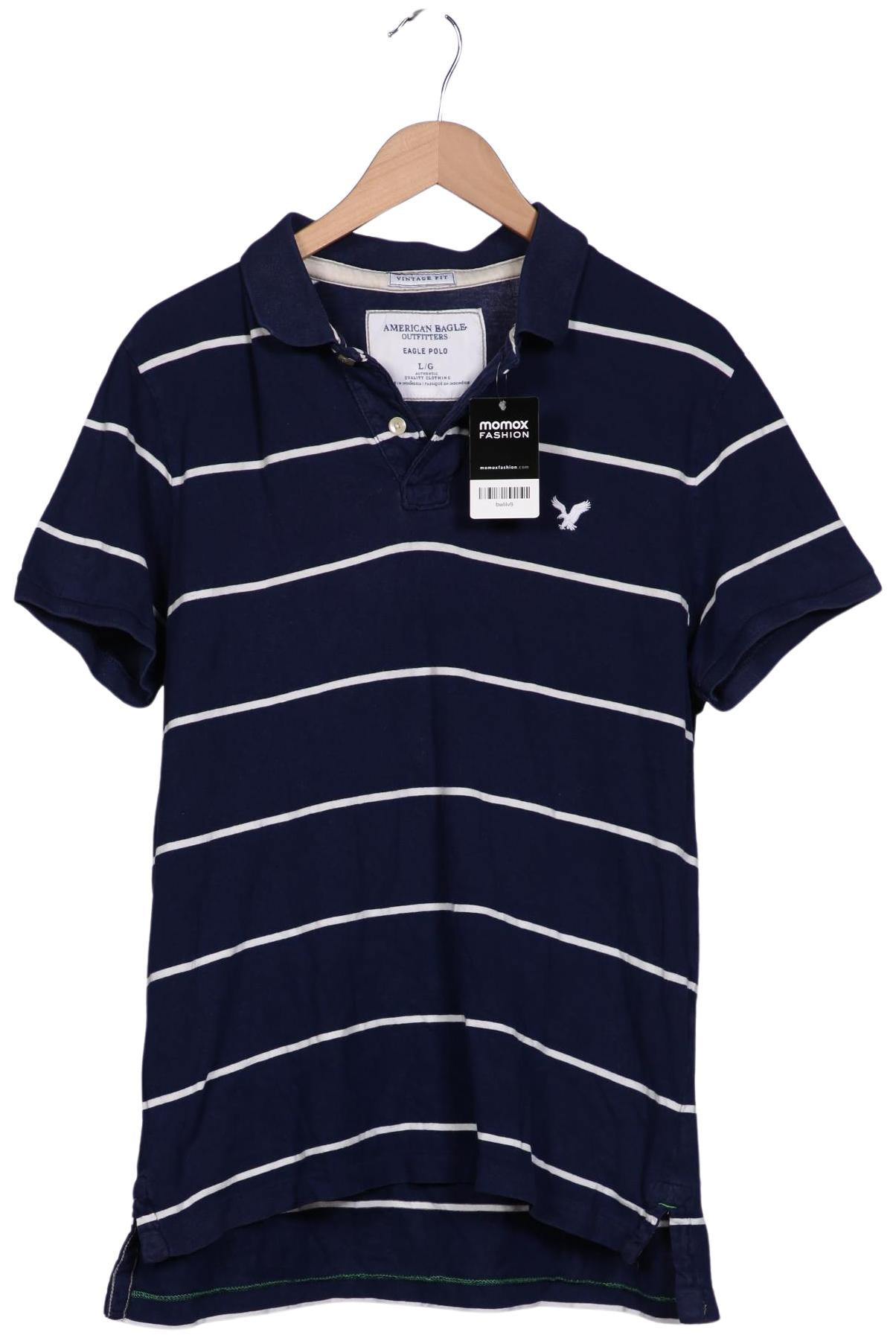 

American Eagle Outfitters Herren Poloshirt, marineblau, Gr. 52