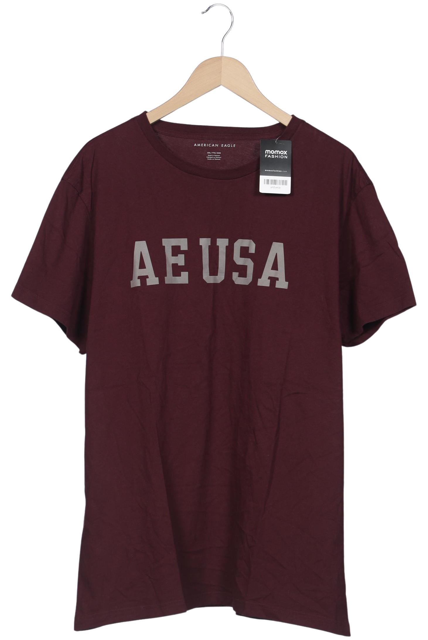 

American Eagle Outfitters Herren T-Shirt, bordeaux, Gr. 56