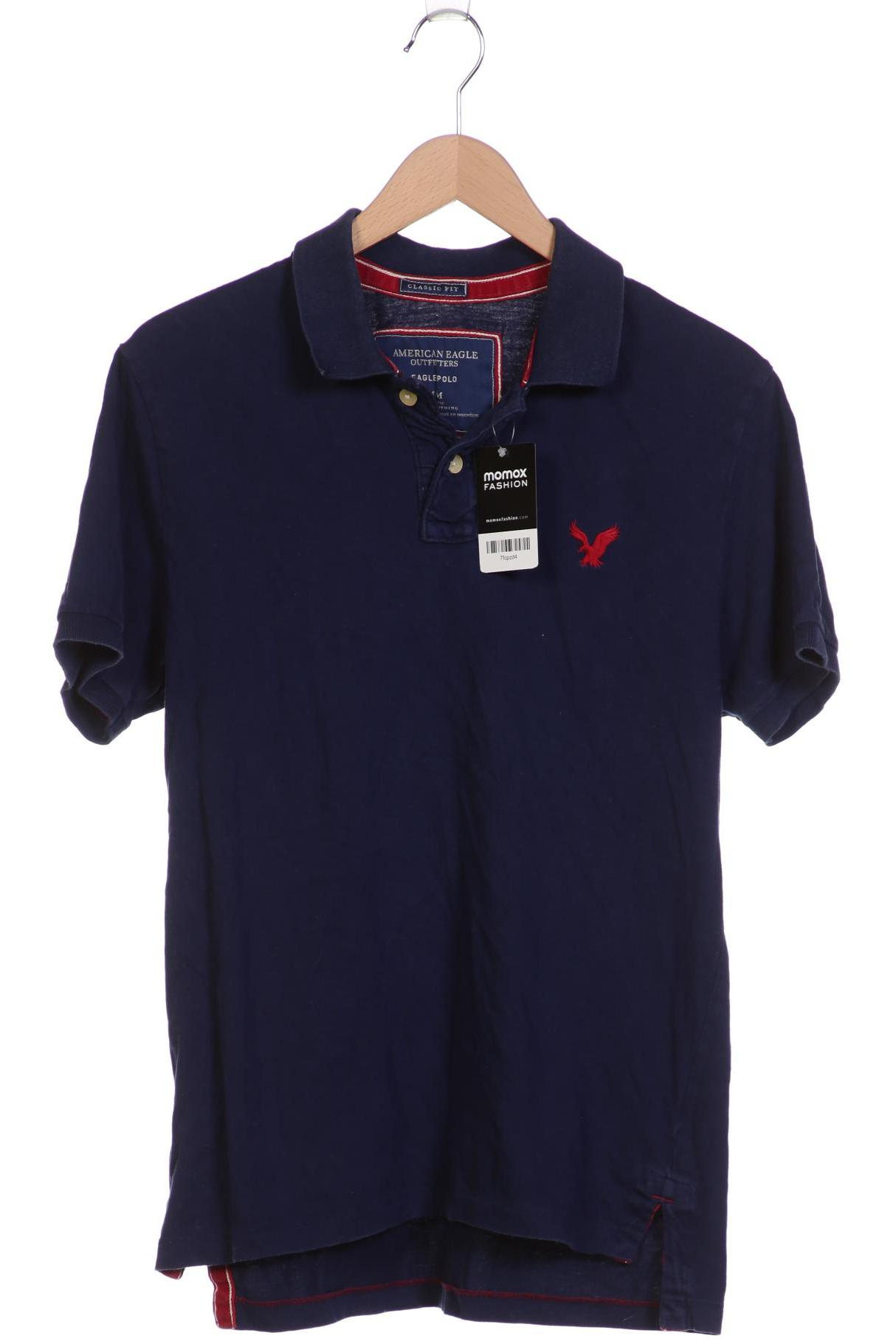 

American Eagle Outfitters Herren Poloshirt, marineblau, Gr. 48