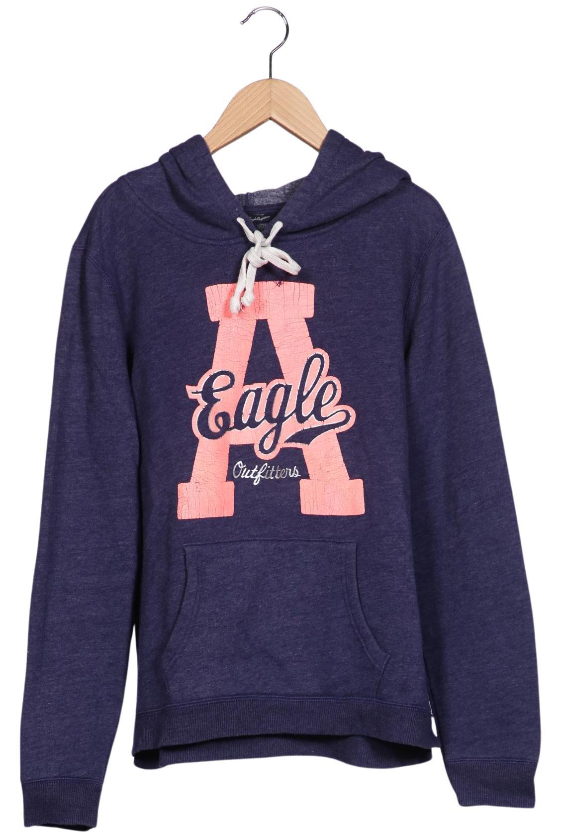 

American Eagle Outfitters Damen Kapuzenpullover, marineblau, Gr. 42