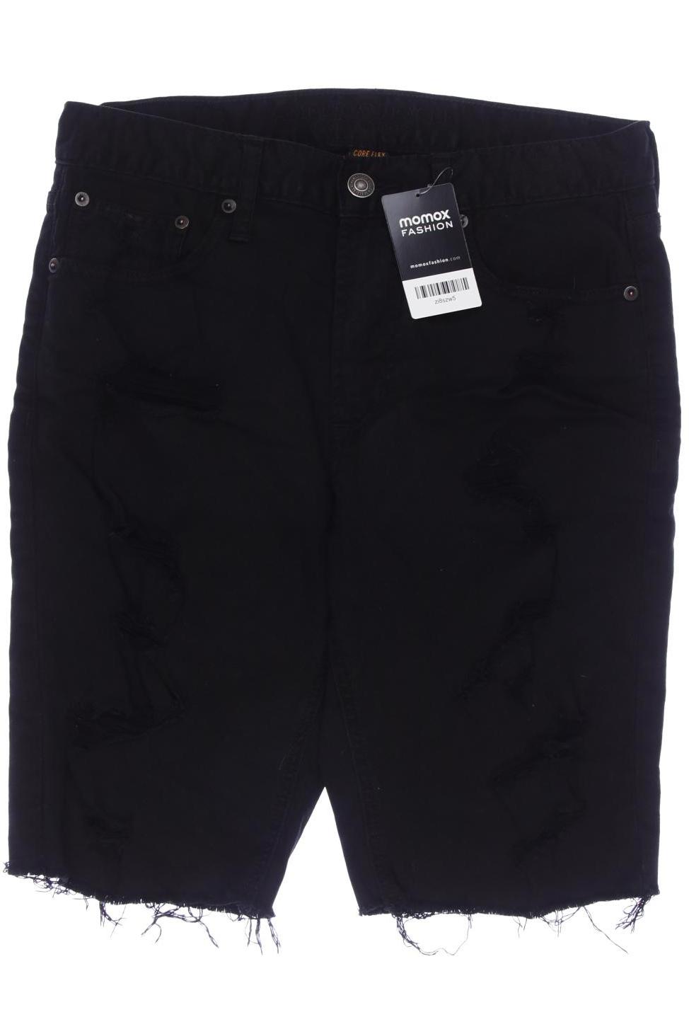 

American Eagle Outfitters Herren Shorts, schwarz, Gr. 30