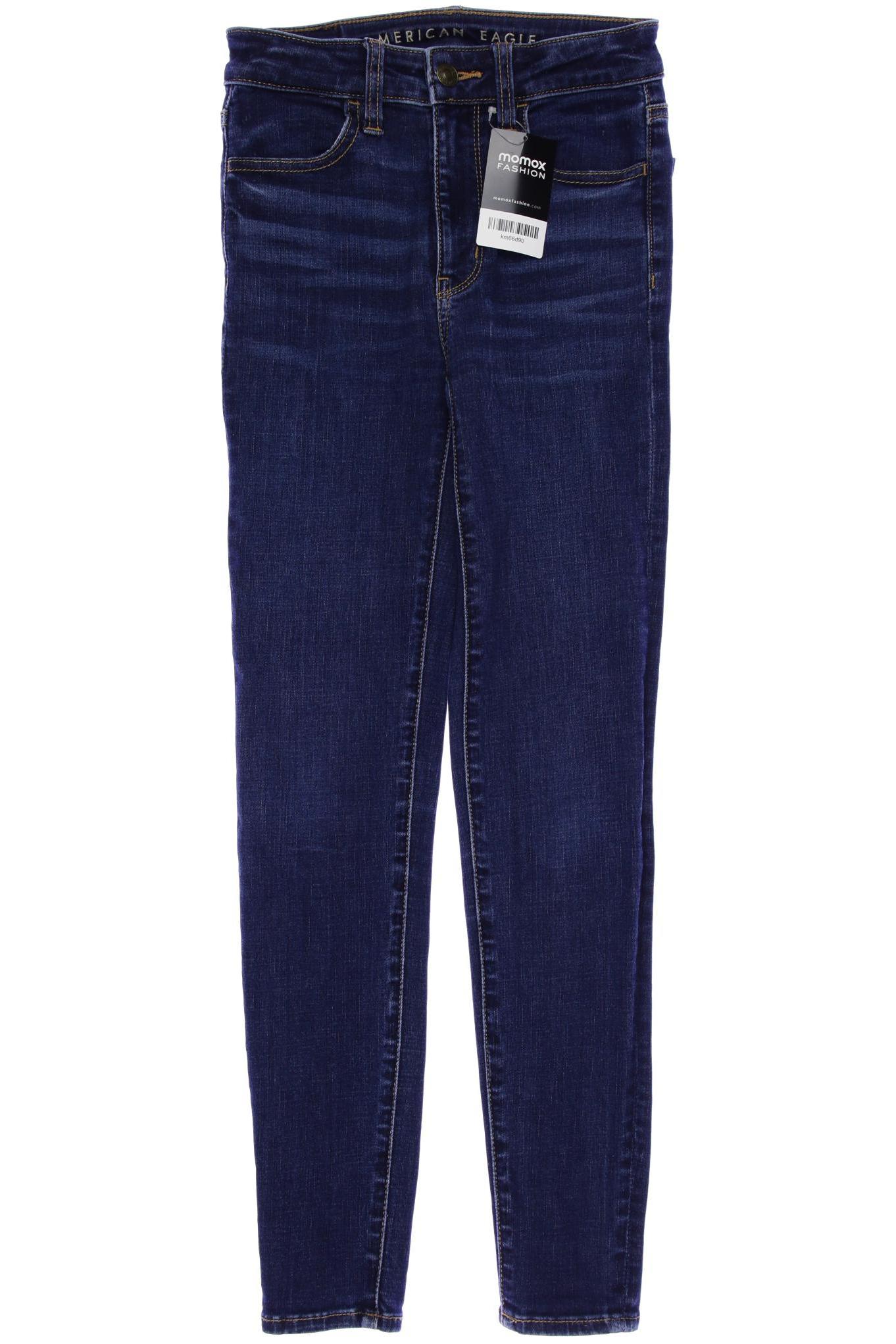 

American Eagle Outfitters Damen Jeans, marineblau, Gr. 00