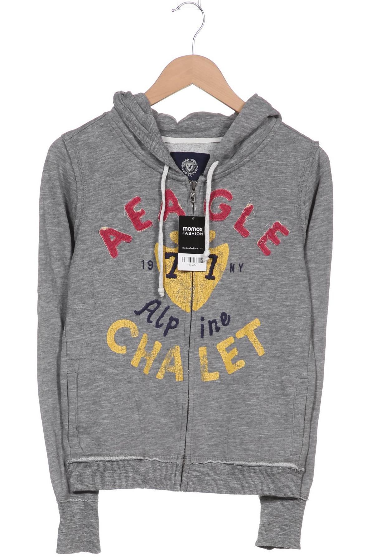 

American Eagle Outfitters Damen Kapuzenpullover, grau, Gr. 36