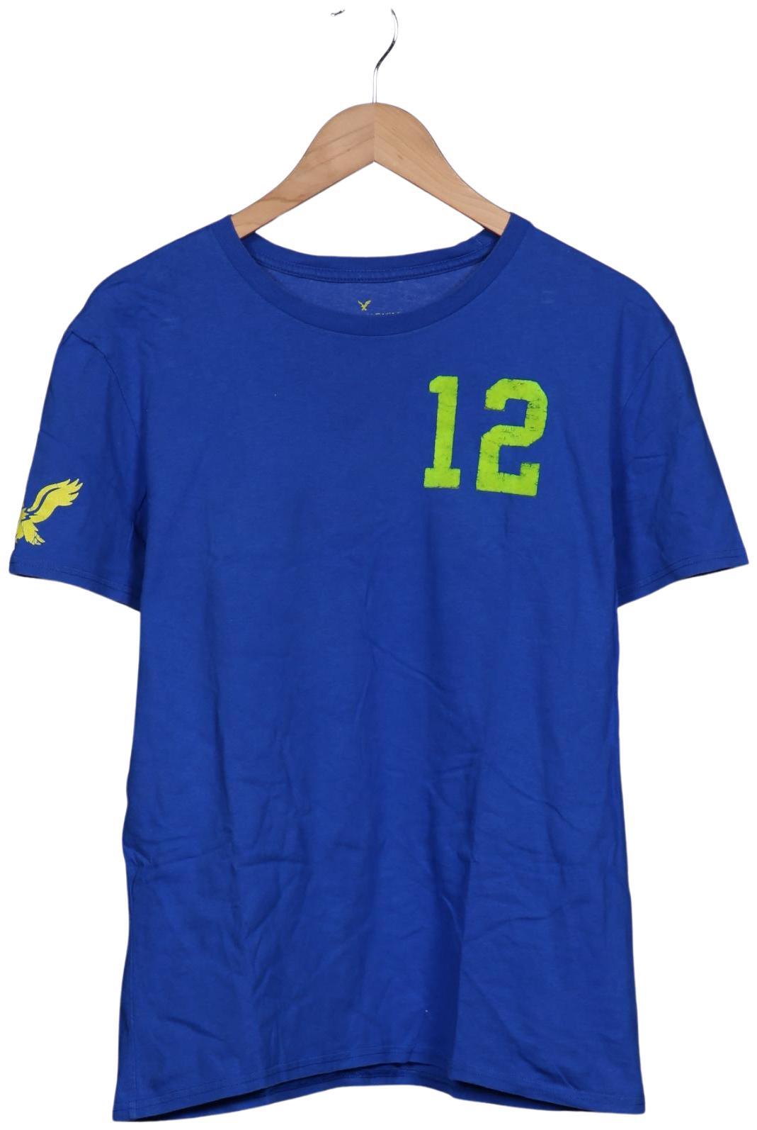 

American Eagle Outfitters Herren T-Shirt, blau, Gr. 52