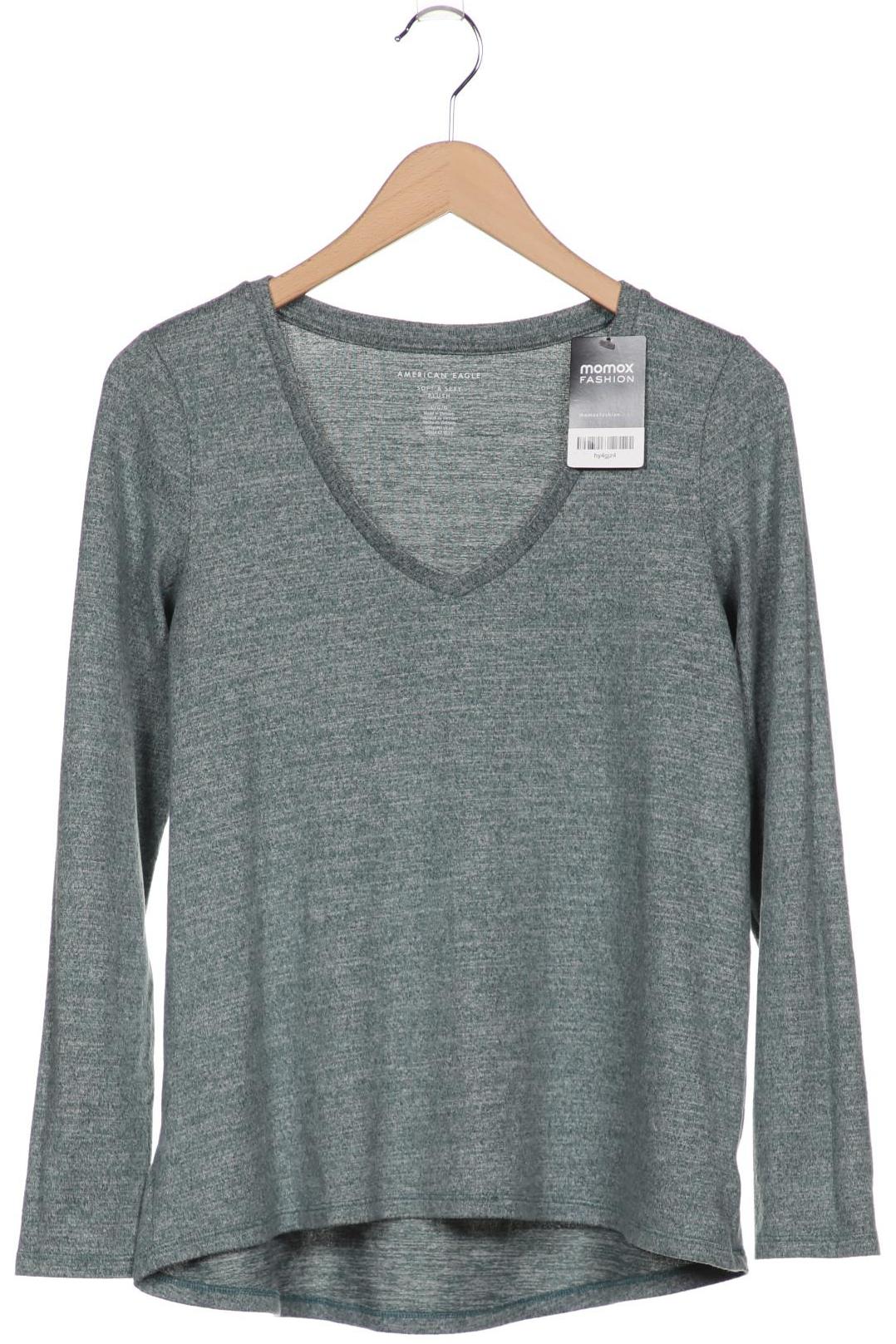 

American Eagle Outfitters Damen Langarmshirt, türkis