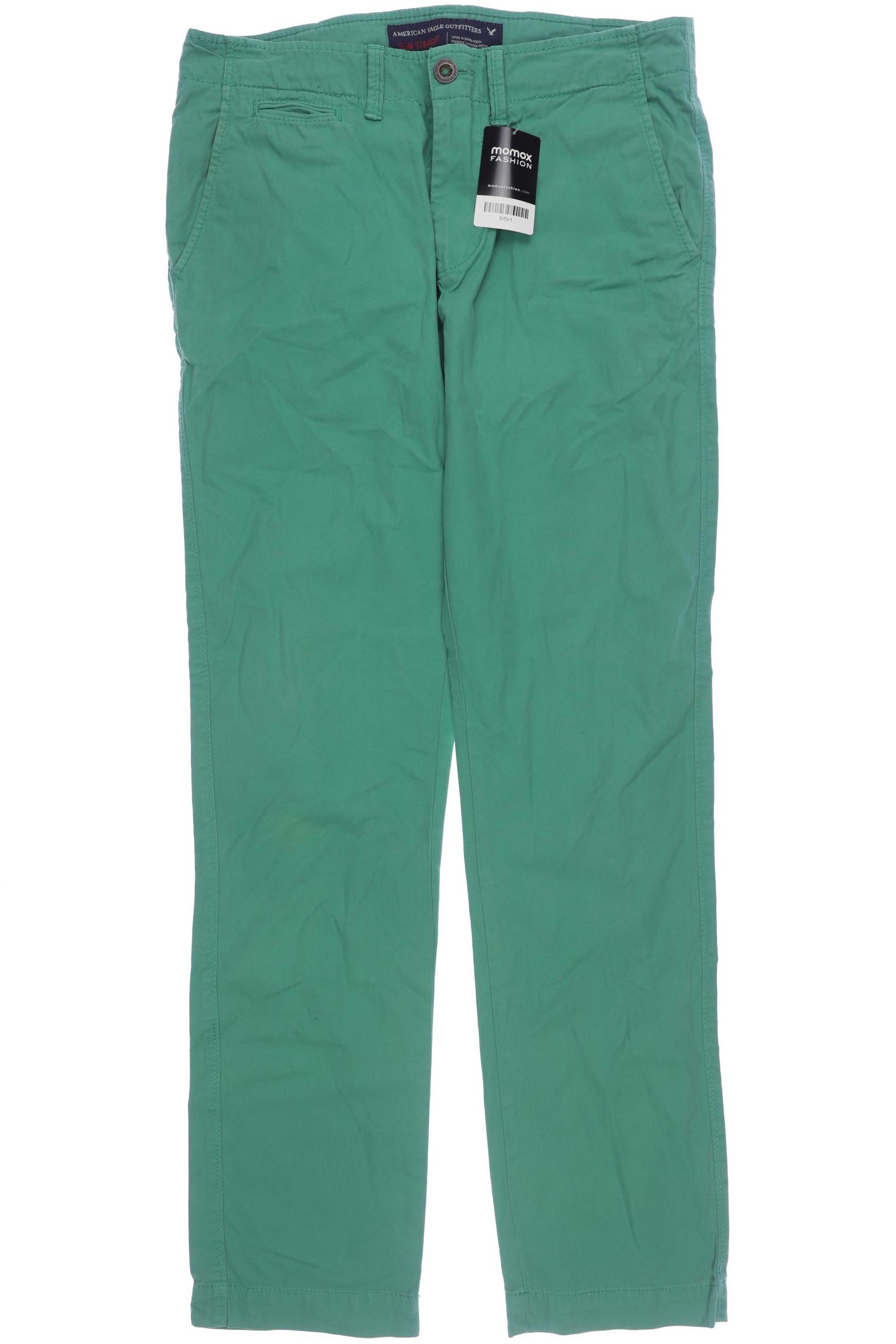 

American Eagle Outfitters Herren Jeans, grün, Gr. 32