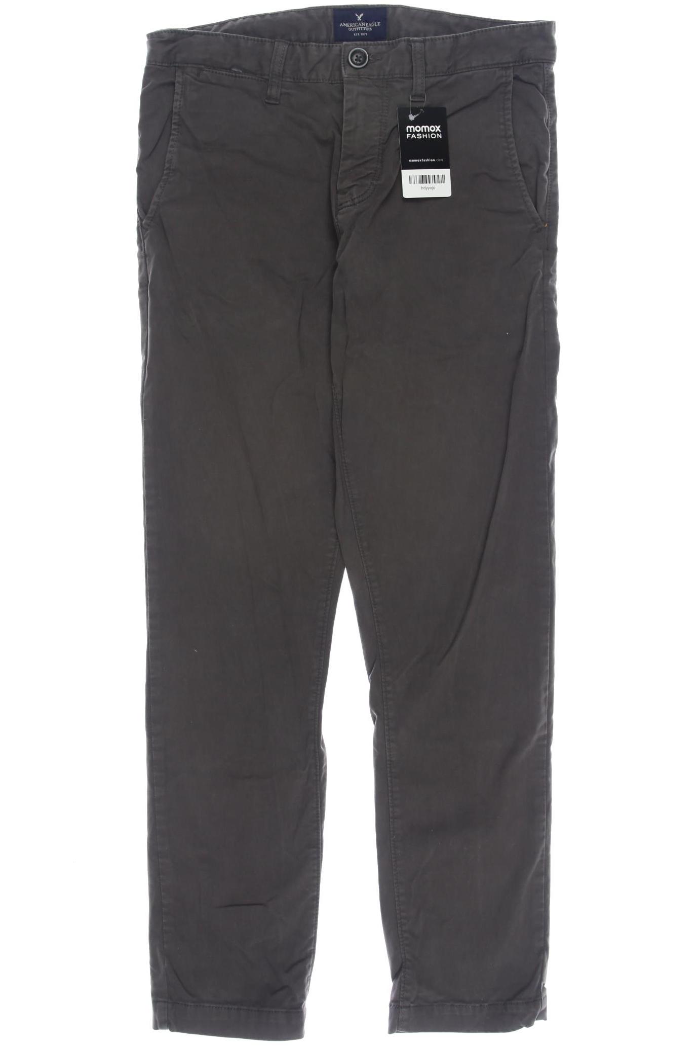 

American Eagle Outfitters Herren Stoffhose, grau, Gr. 30