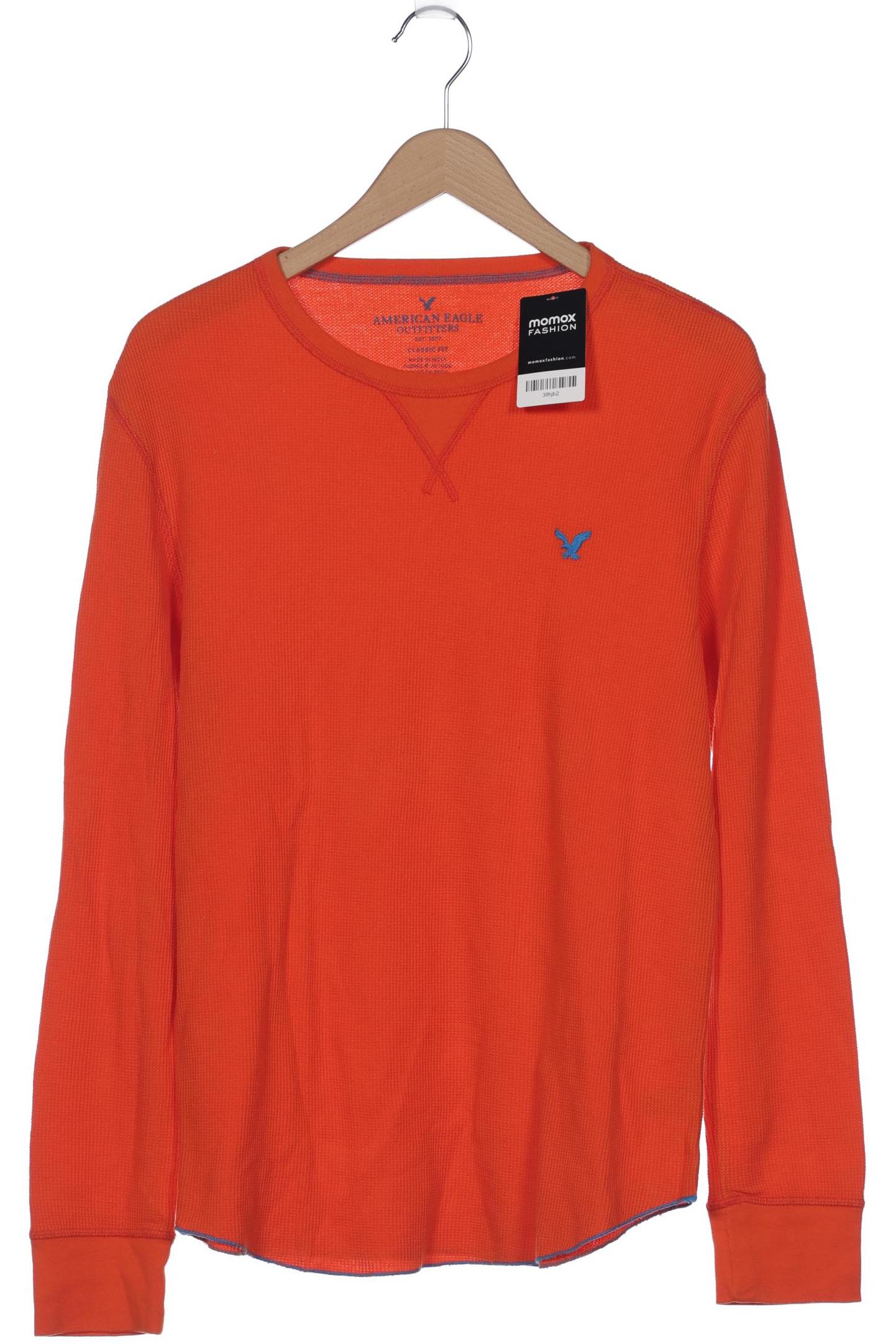 

American Eagle Outfitters Herren Langarmshirt, orange