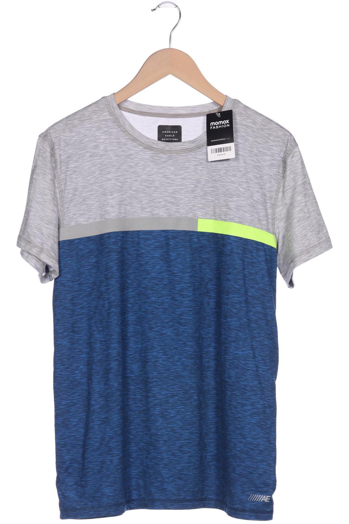 

American Eagle Outfitters Herren T-Shirt, blau, Gr. 48