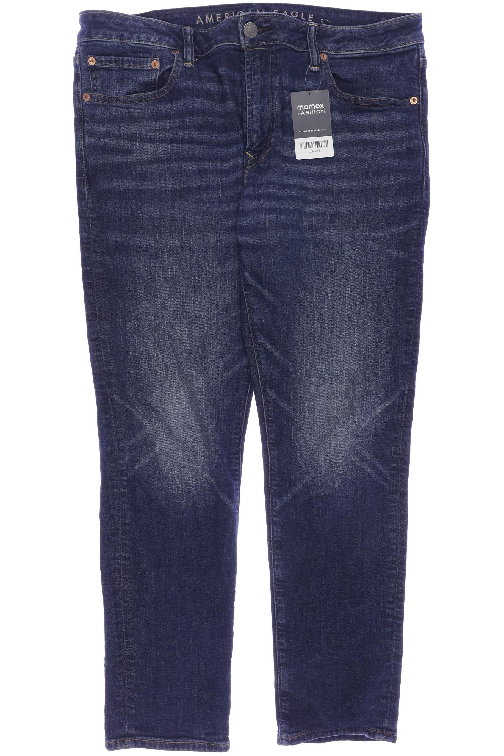 

American Eagle Outfitters Herren Jeans, marineblau, Gr. 34