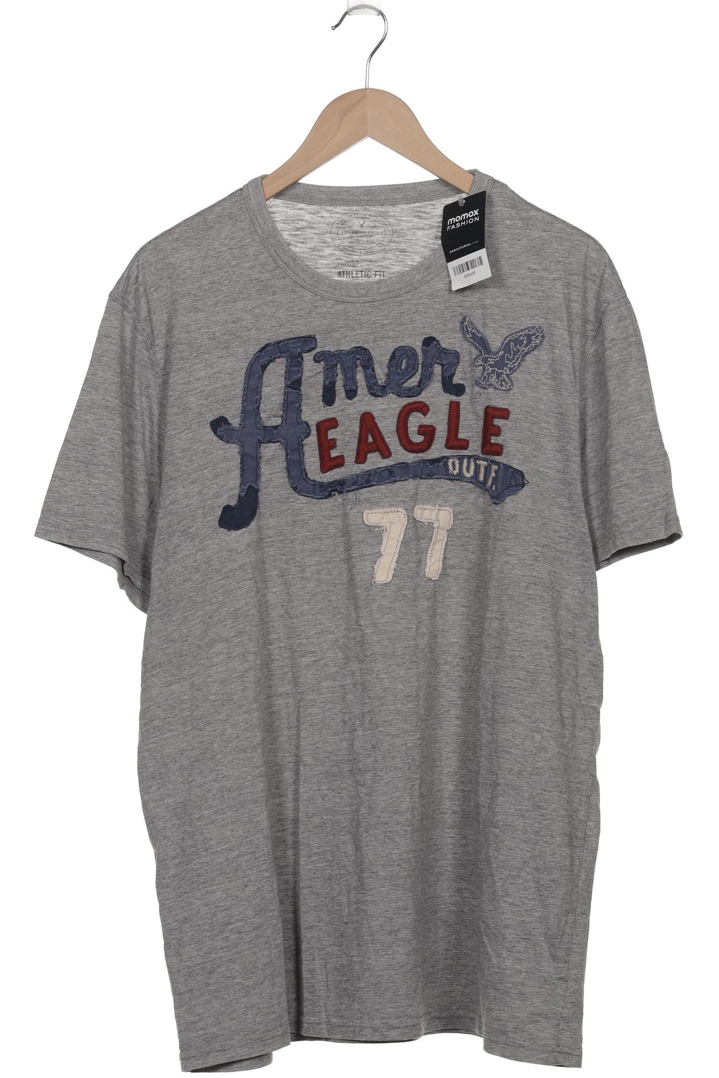 

American Eagle Outfitters Herren T-Shirt, grau, Gr. 56