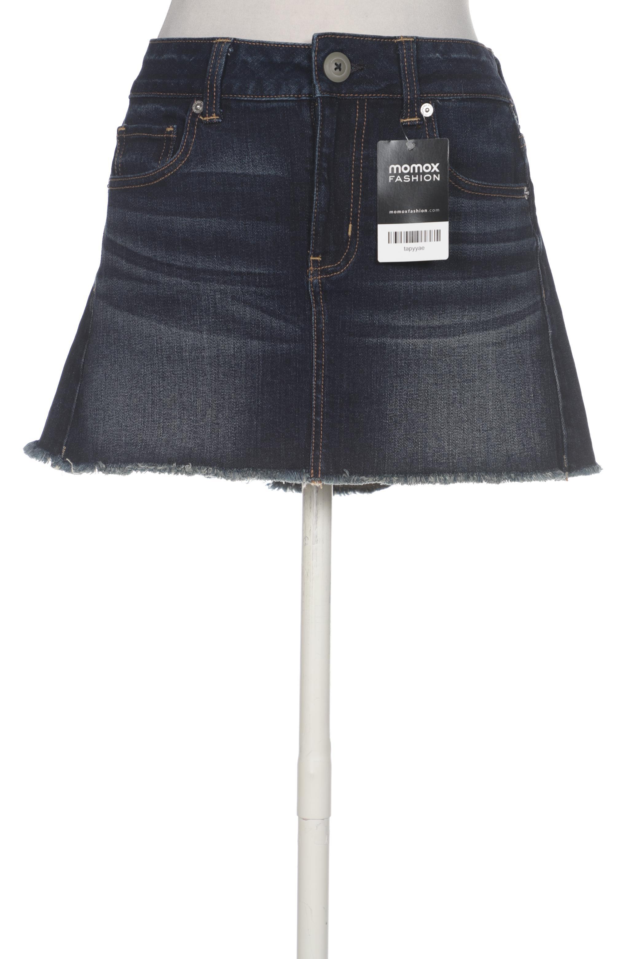 

American Eagle Outfitters Damen Rock, blau, Gr. 4