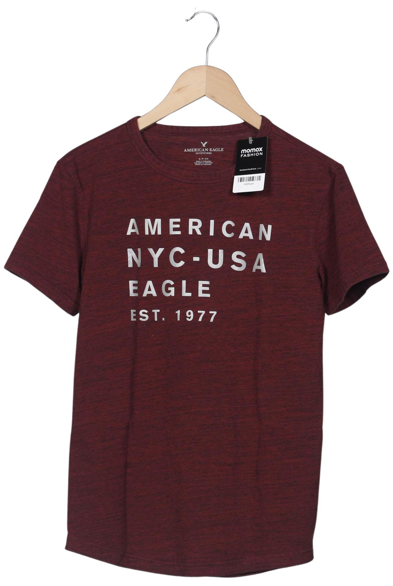 

American Eagle Outfitters Herren T-Shirt, bordeaux, Gr. 46