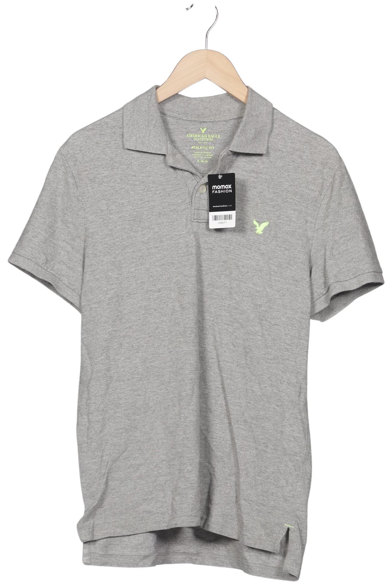 

American Eagle Outfitters Herren Poloshirt, grau, Gr. 48