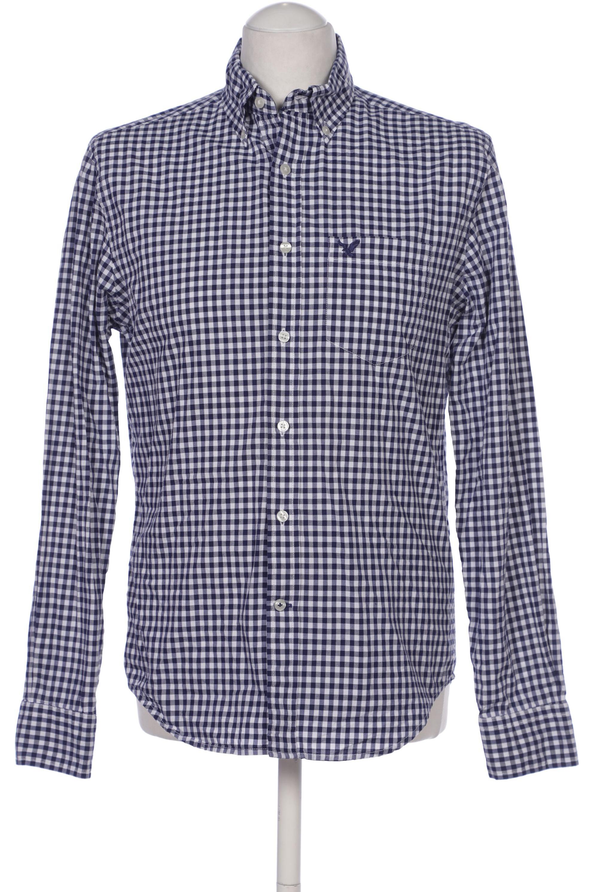 

American Eagle Outfitters Herren Hemd, marineblau, Gr. 46