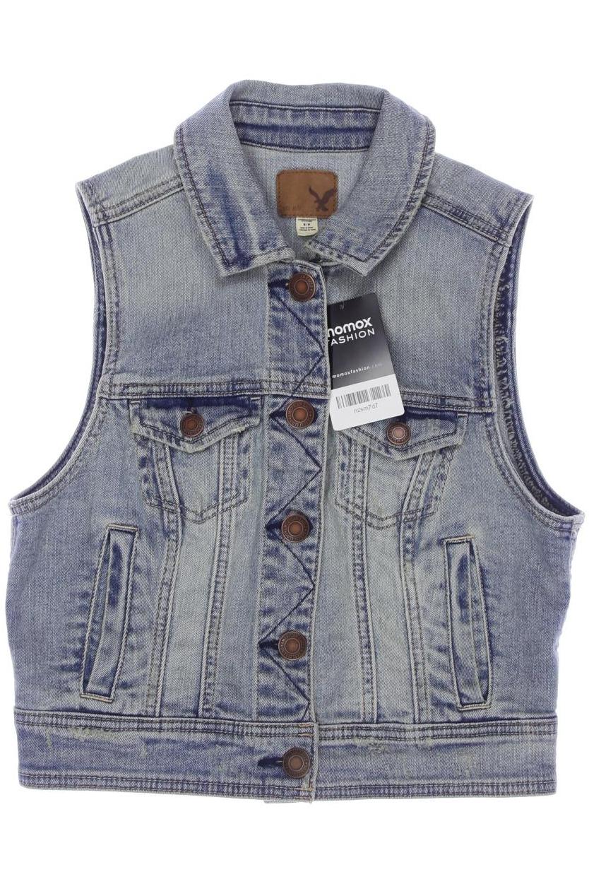 

American Eagle Outfitters Damen Weste, blau, Gr. 36