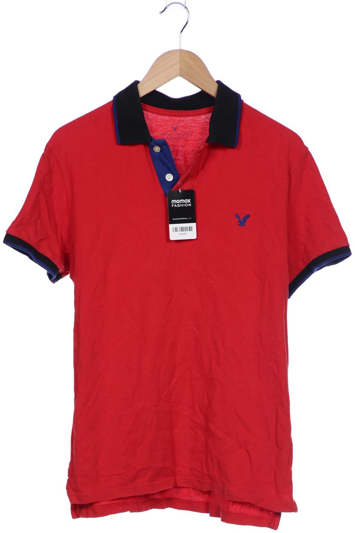 

American Eagle Outfitters Herren Poloshirt, rot, Gr. 48