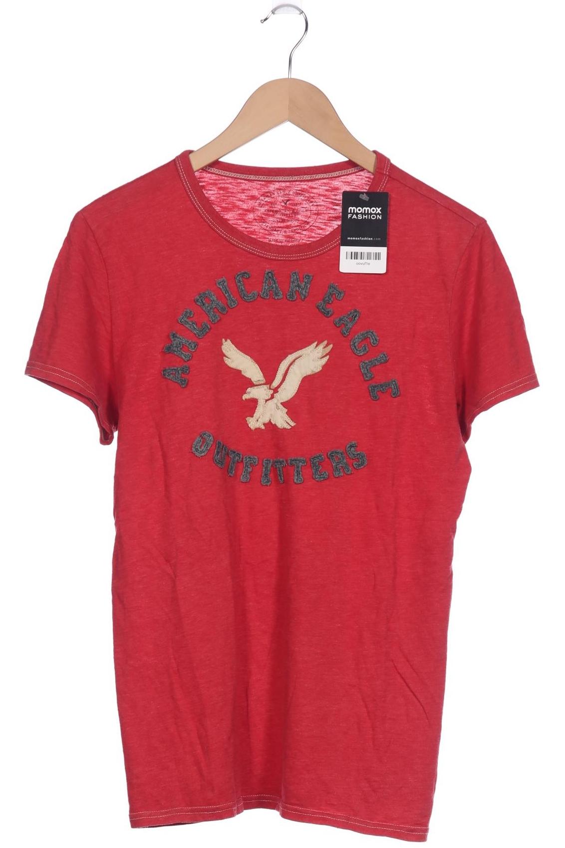 

American Eagle Outfitters Herren T-Shirt, rot, Gr. 46
