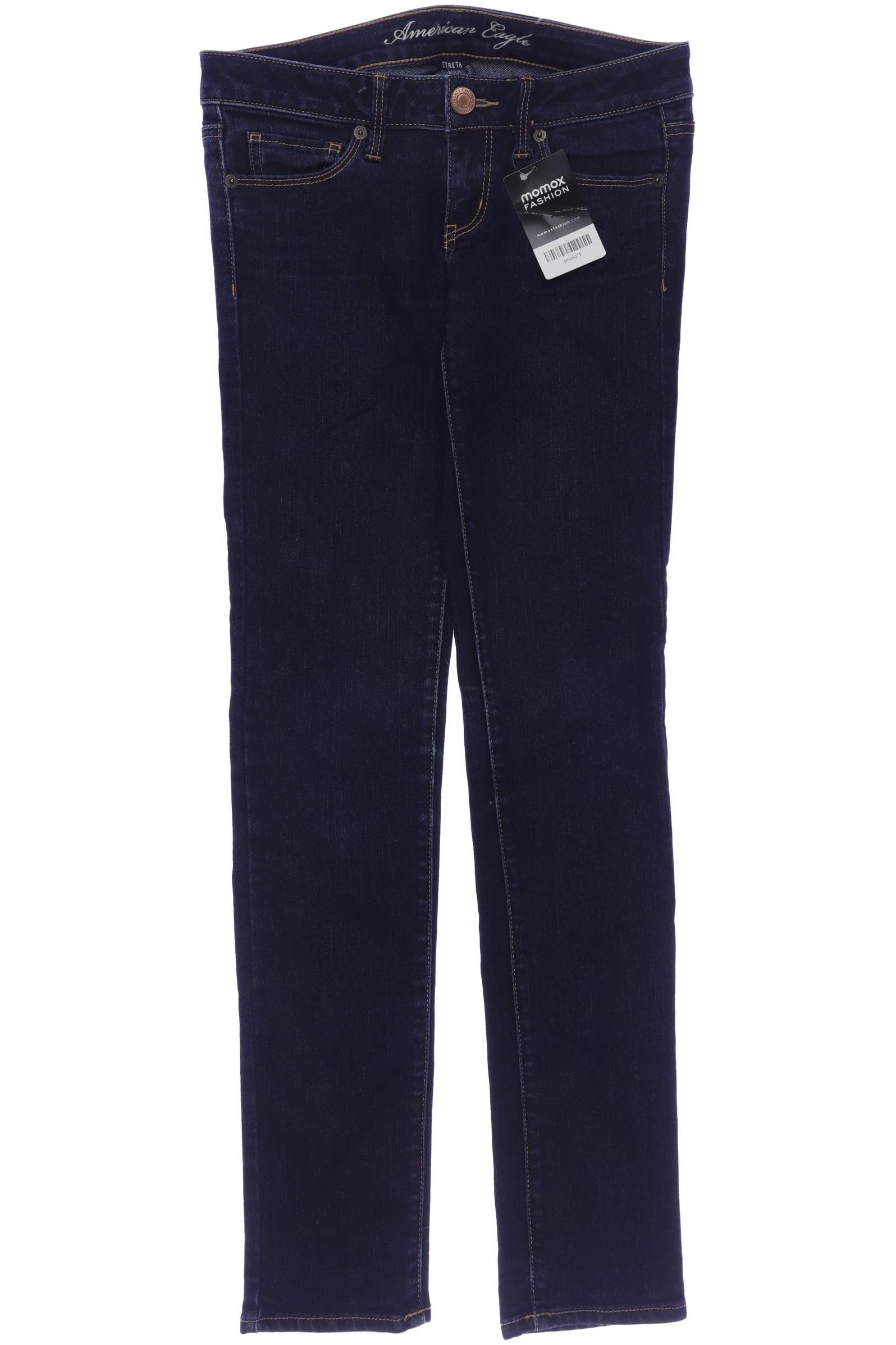 

American Eagle Outfitters Damen Jeans, marineblau, Gr. 4
