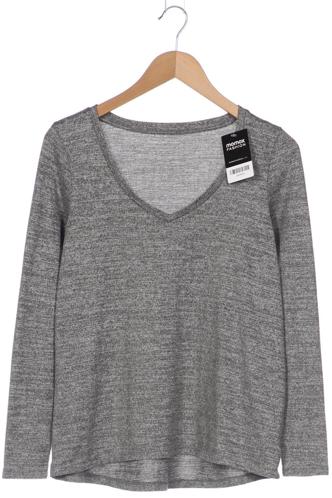 

American Eagle Outfitters Damen Langarmshirt, grau, Gr. 38