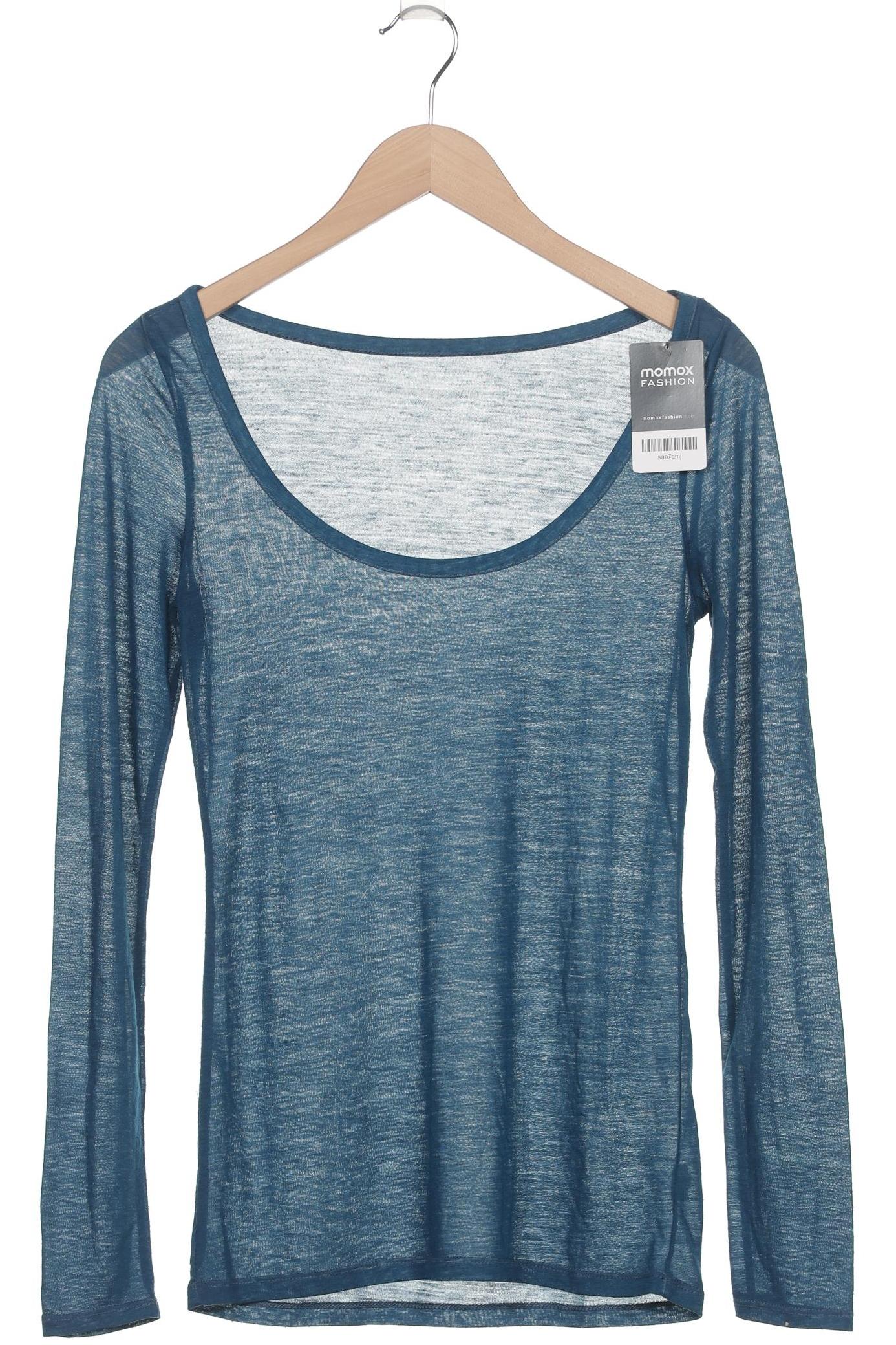 

American Eagle Outfitters Damen Langarmshirt, blau, Gr. 36