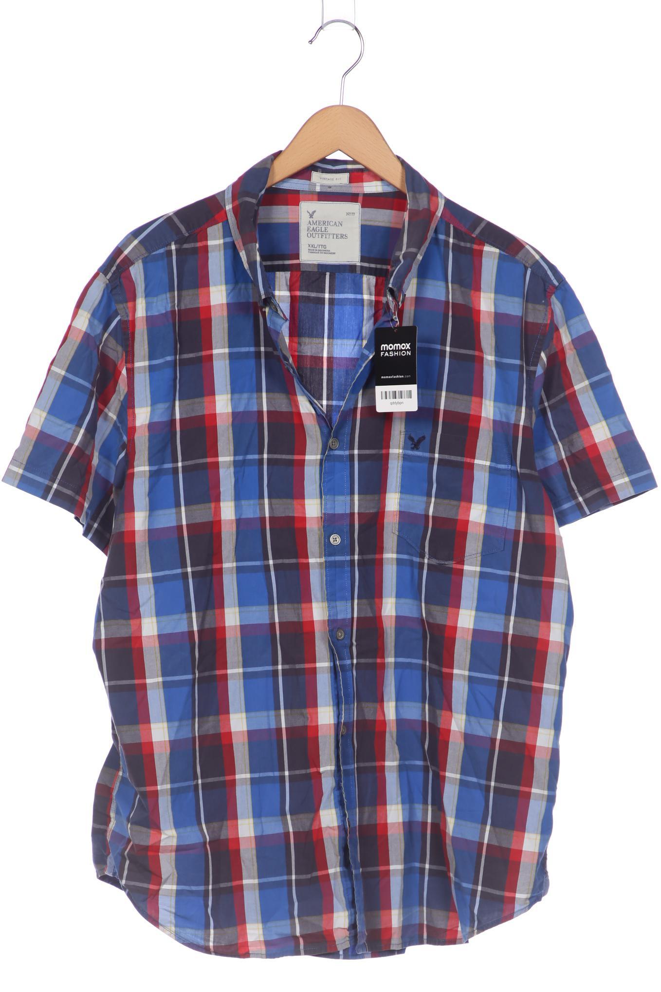 

American Eagle Outfitters Herren Hemd, marineblau, Gr. 56