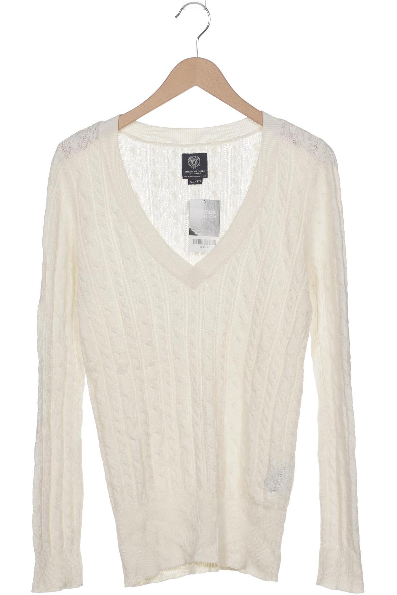 

American Eagle Outfitters Damen Pullover, weiß, Gr. 44