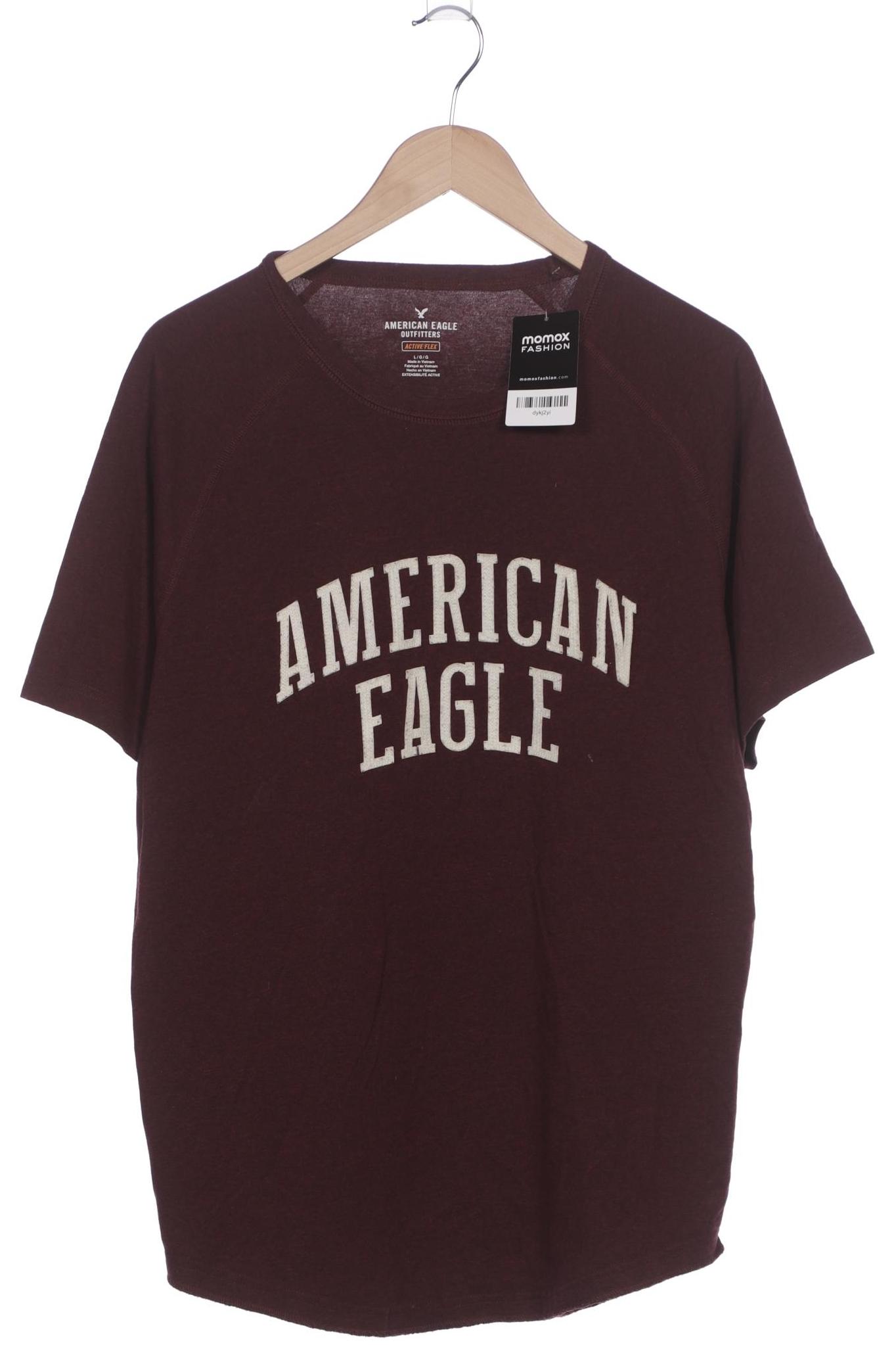 

American Eagle Outfitters Herren T-Shirt, bordeaux, Gr. 52