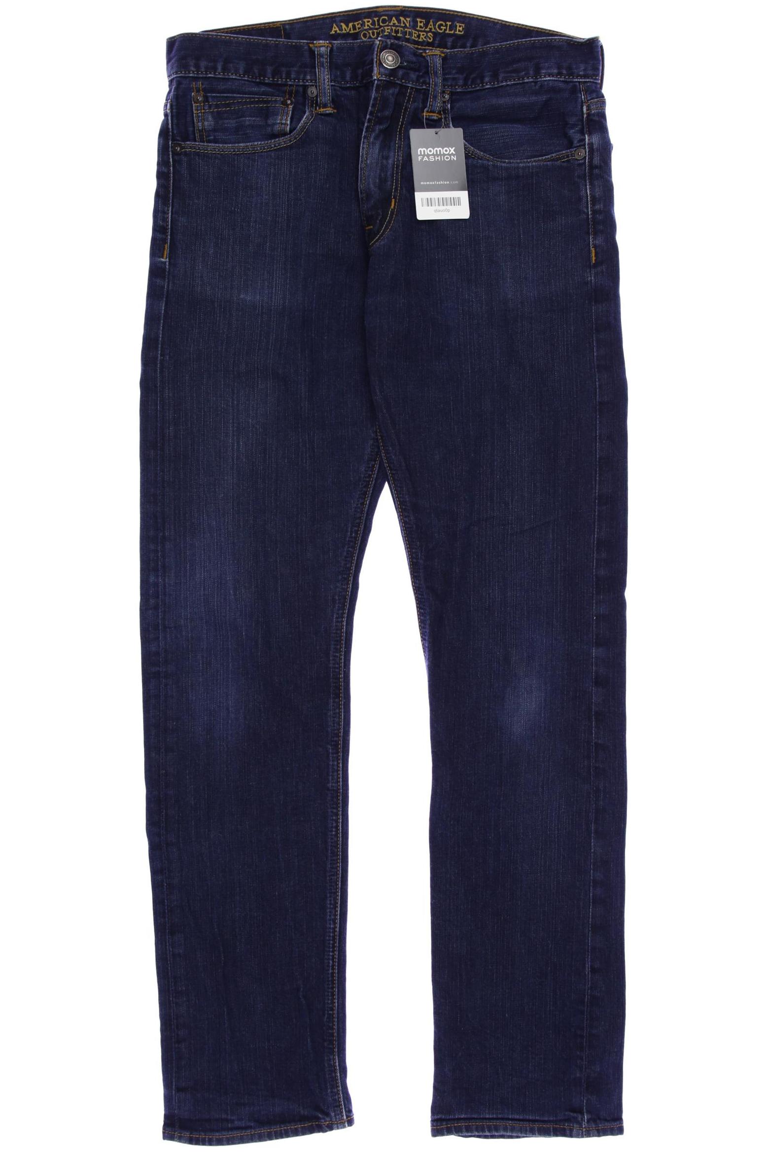 

American Eagle Outfitters Herren Jeans, marineblau, Gr. 31