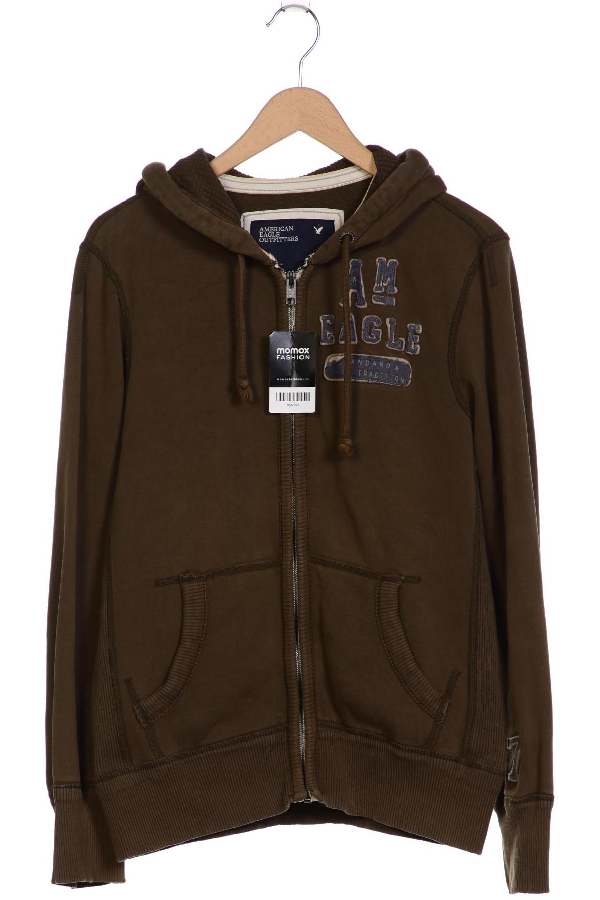 

American Eagle Outfitters Herren Kapuzenpullover, grün, Gr. 46