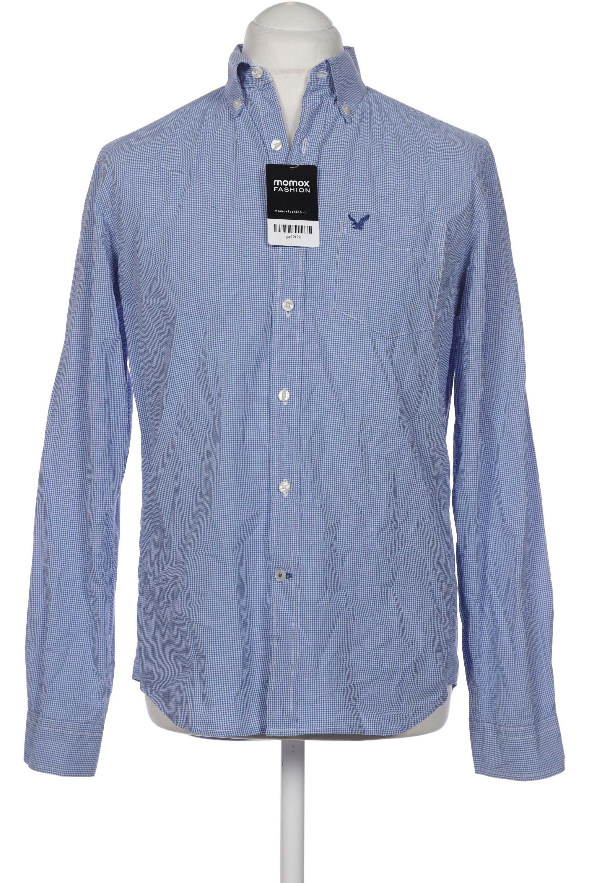 

American Eagle Outfitters Herren Hemd, blau, Gr. 48