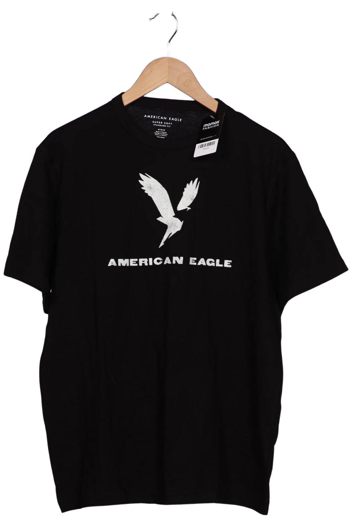 

American Eagle Outfitters Herren T-Shirt, schwarz, Gr. 48