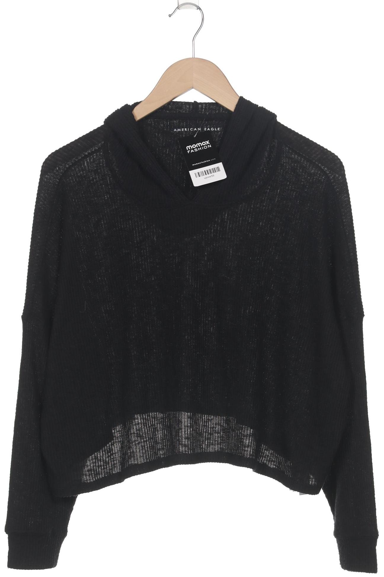 

American Eagle Outfitters Damen Kapuzenpullover, schwarz, Gr. 38