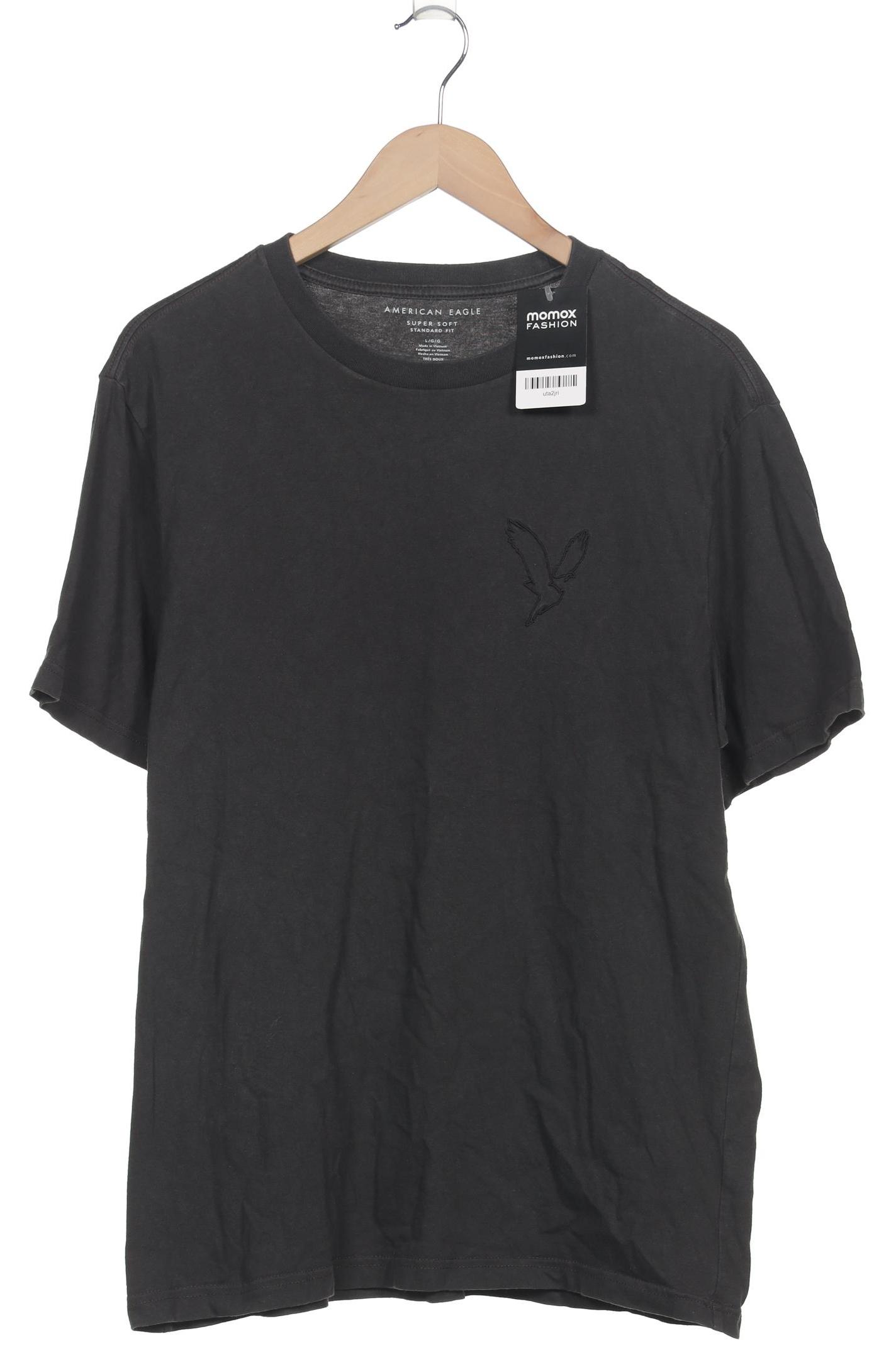 

American Eagle Outfitters Herren T-Shirt, schwarz, Gr. 52