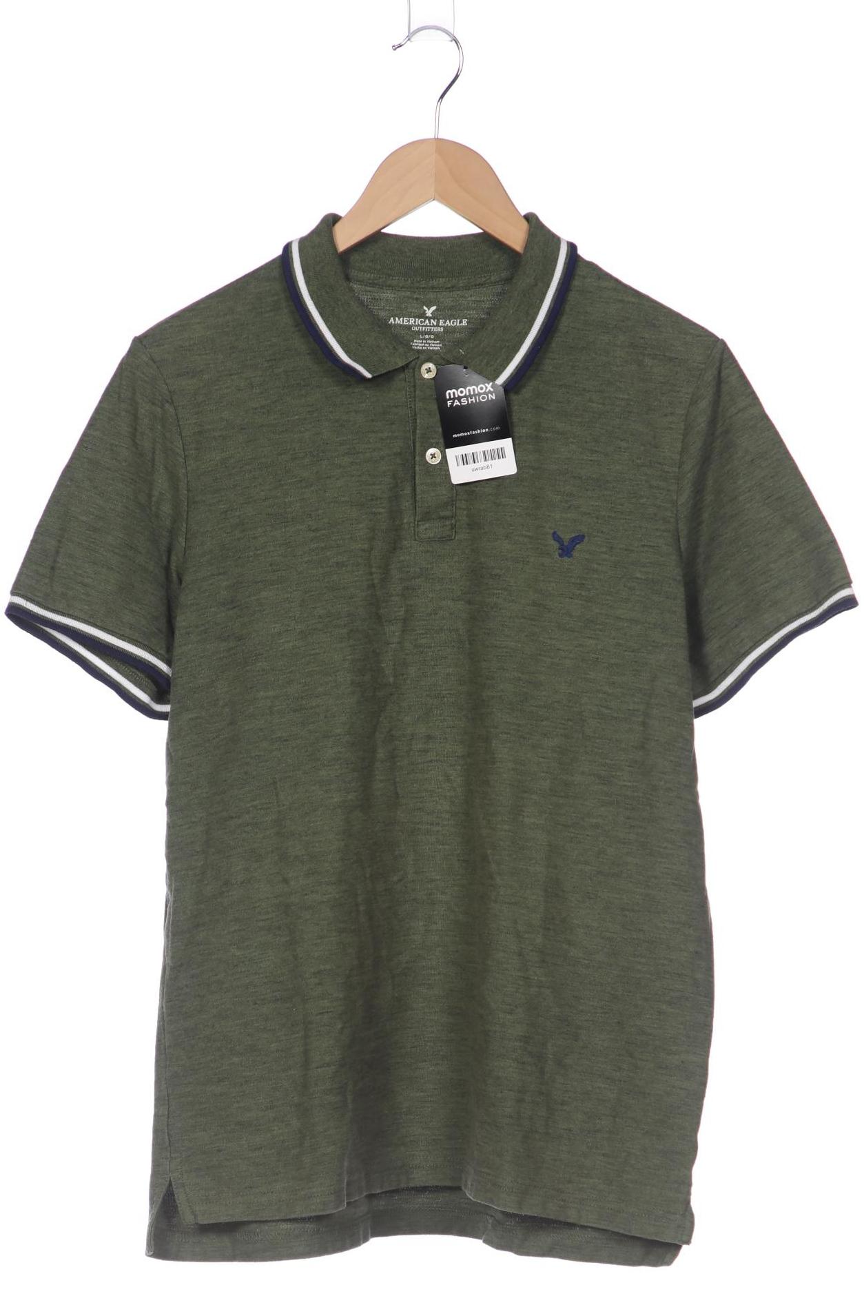 

American Eagle Outfitters Herren Poloshirt, grün, Gr. 52