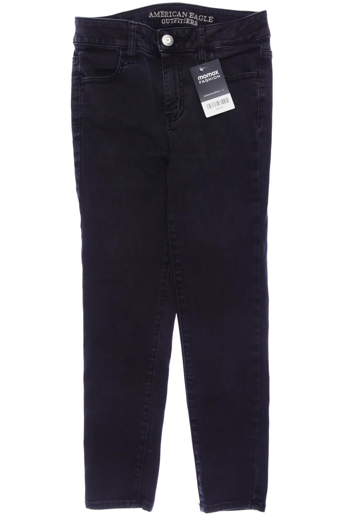 

American Eagle Outfitters Damen Jeans, schwarz