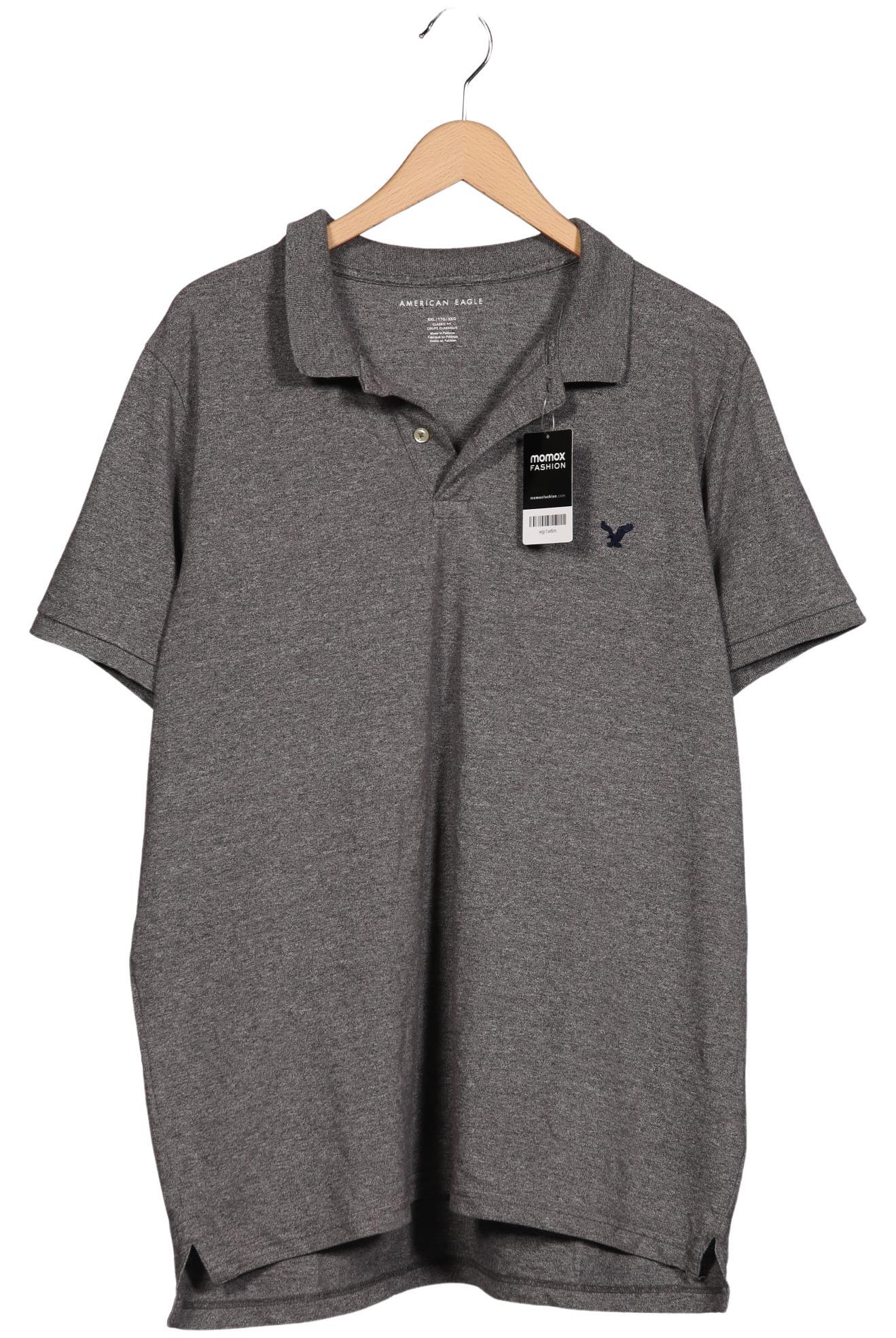 

American Eagle Outfitters Herren Poloshirt, grau, Gr. 56