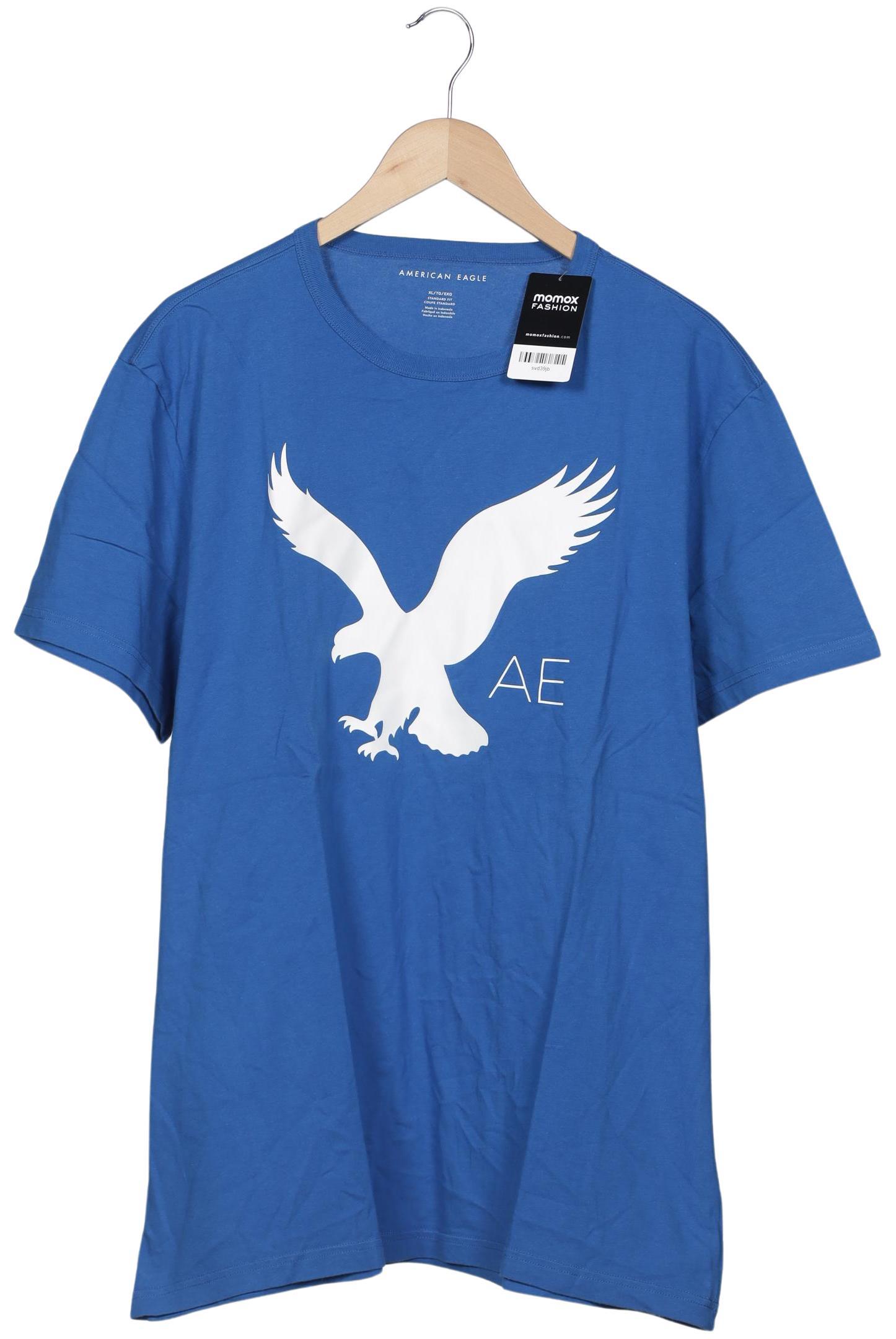 

American Eagle Outfitters Herren T-Shirt, blau, Gr. 54