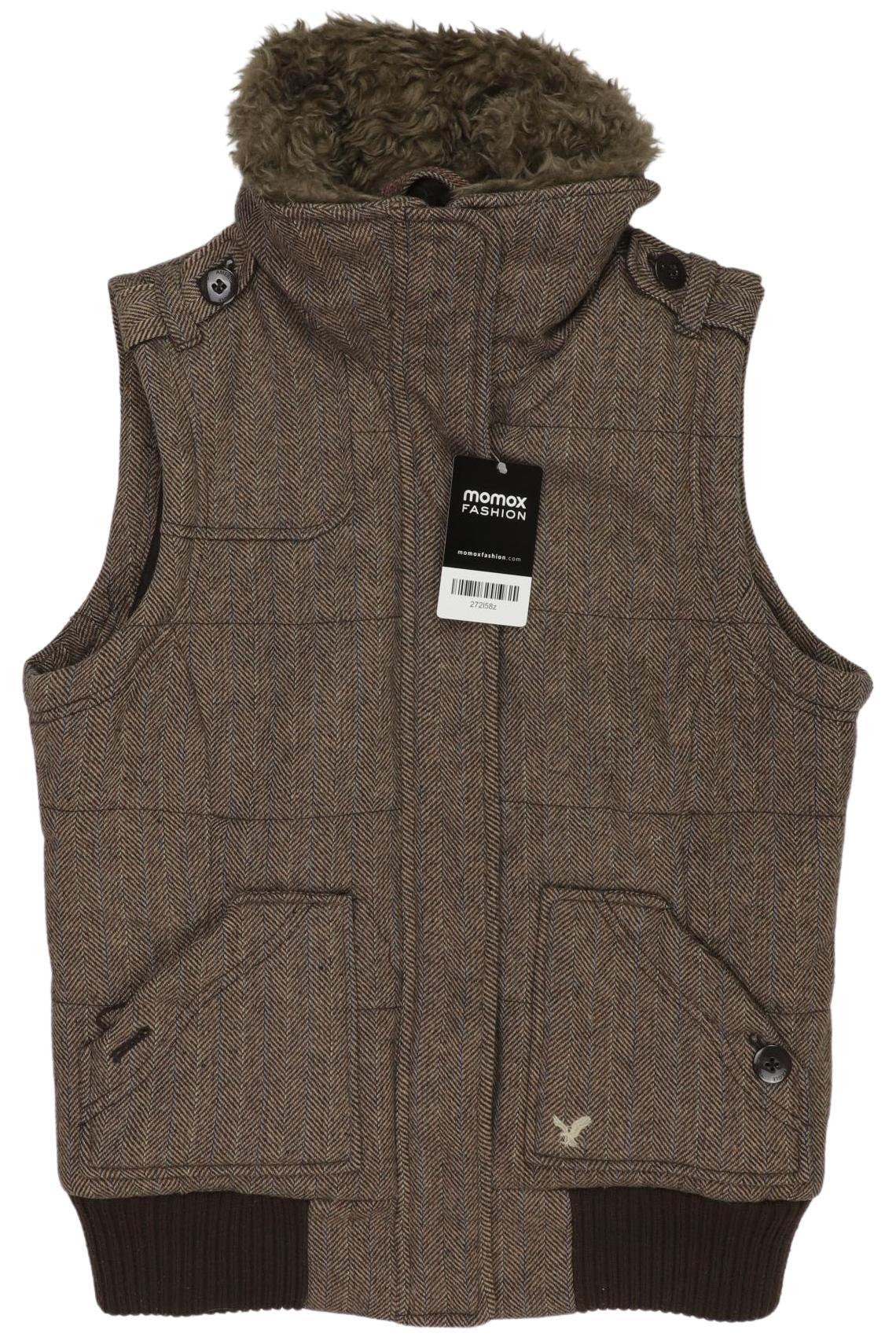 

American Eagle Outfitters Damen Weste, braun, Gr. 38