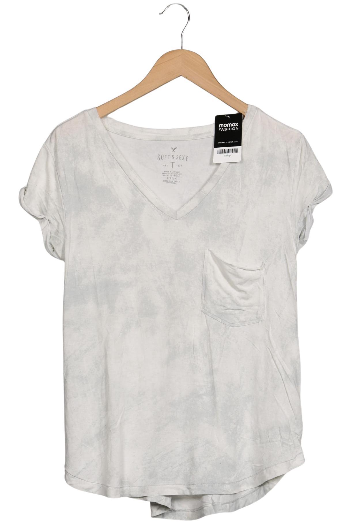 

American Eagle Outfitters Damen T-Shirt, grau, Gr. 36