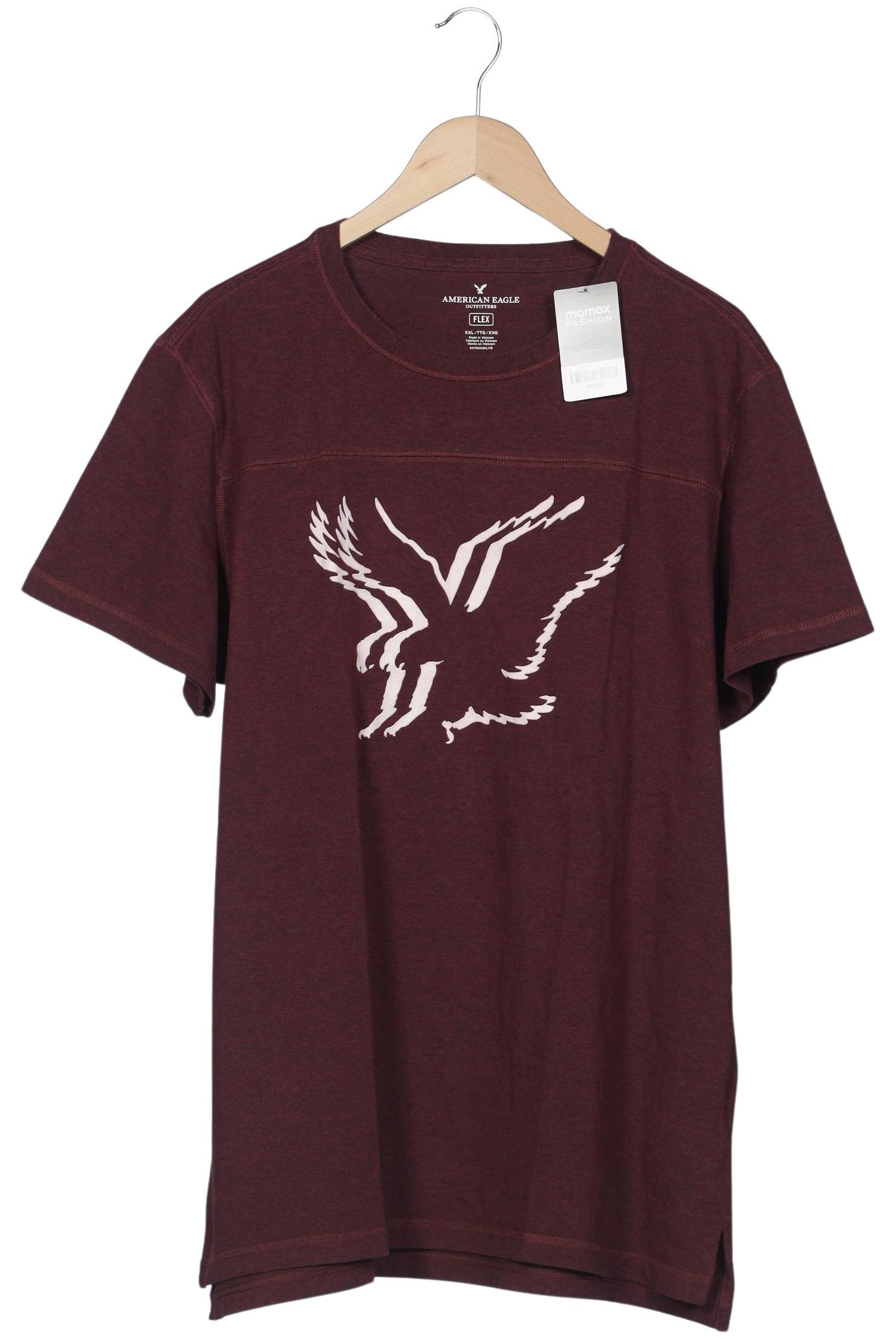 

American Eagle Outfitters Herren T-Shirt, bordeaux, Gr. 56